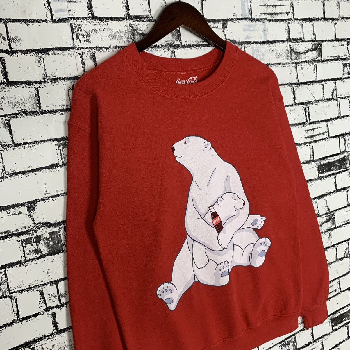 Coca Cola × Vintage Vintage Coca Cola Polar Bear Sweatshirt Crewneck Size US S / EU 44-46 / 1 - 5 Thumbnail