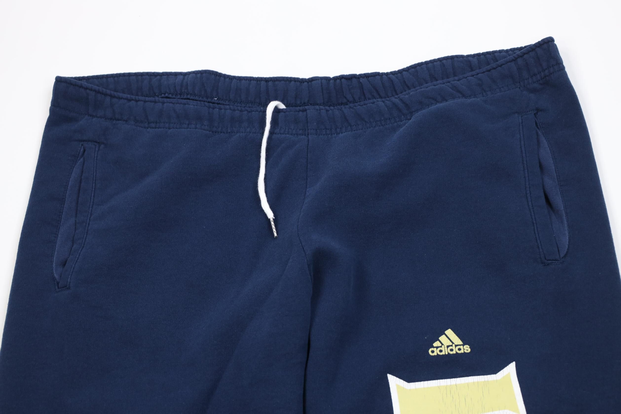 Adidas Vintage Y2K Adidas Notre Dame University Wide Leg Sweatpants Size US 40 / EU 56 - 2 Thumbnail