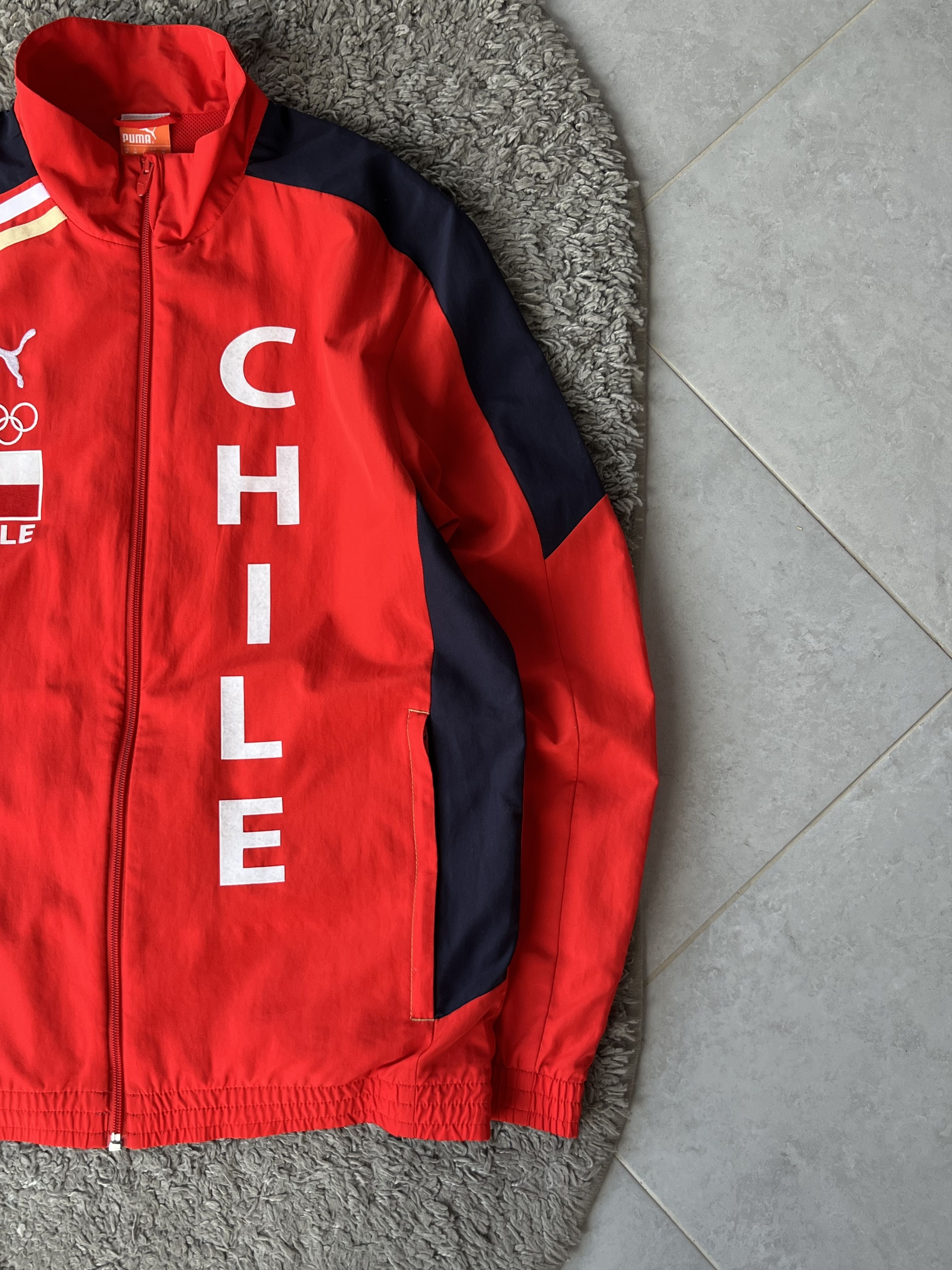 Puma PUMA x CHILE National Team Vintage Sportwear Nylon Jacket Size US M / EU 48-50 / 2 - 4 Thumbnail