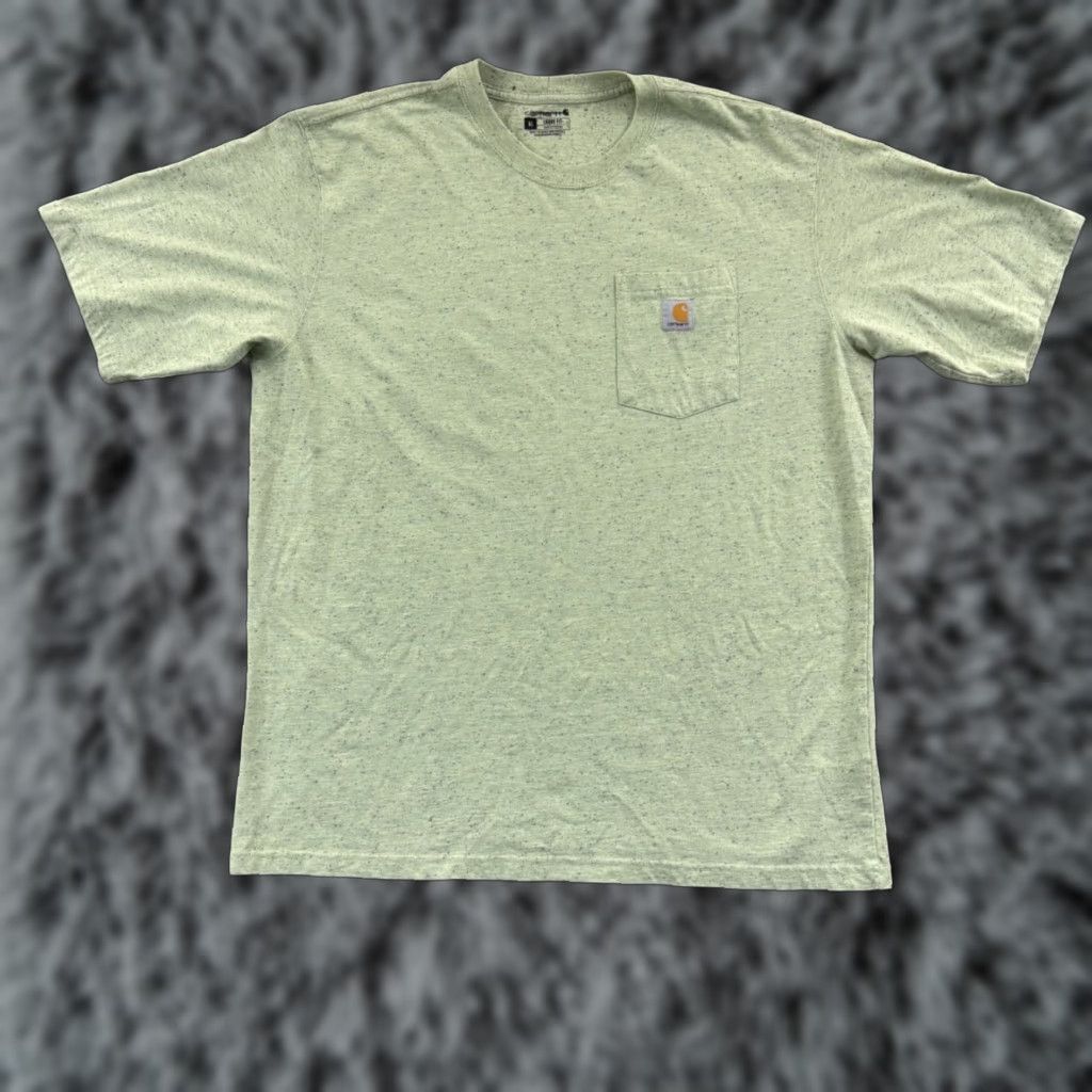 Carhartt Carhartt T-Shirt Men’s XL Green Short Sleeve Pocket Outdoor Workwear Crew Neck Size US XL / EU 56 / 4 - 1 Thumbnail