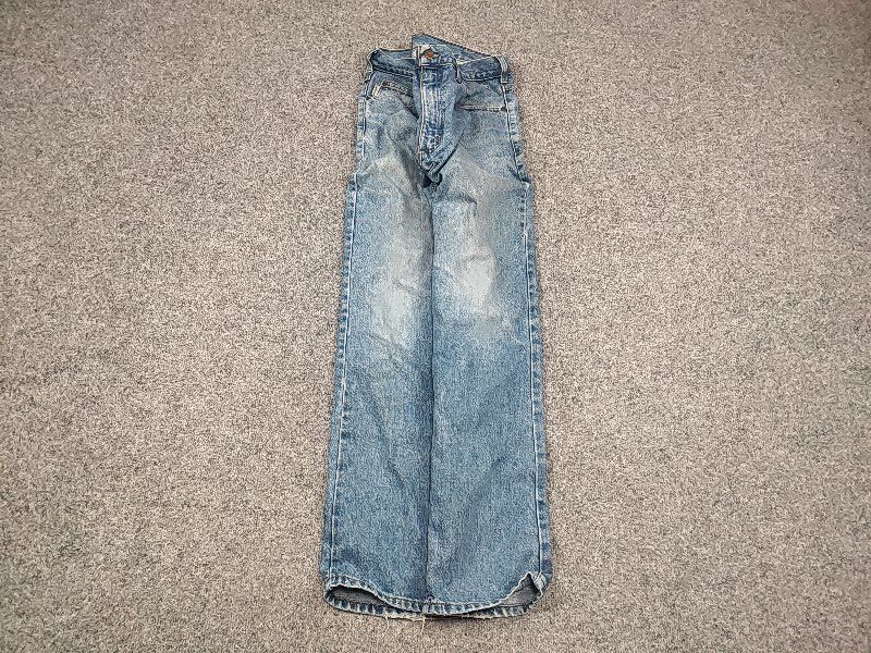 Carhartt Vintage 90's USA Carhartt Faded Blue Distressed Denim Jeans Size US 34 / EU 50 - 2 Thumbnail