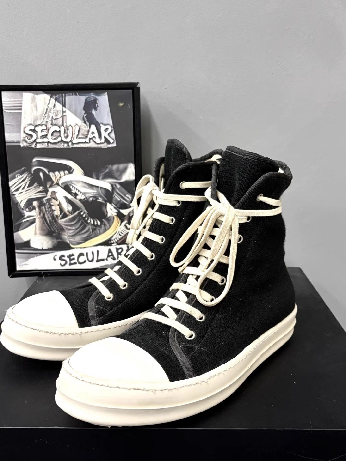 Rick Owens Rick Owens Drkshdw Jumbo Sneakers K34 Size US 8.5 / EU 41-42 - 3 Thumbnail