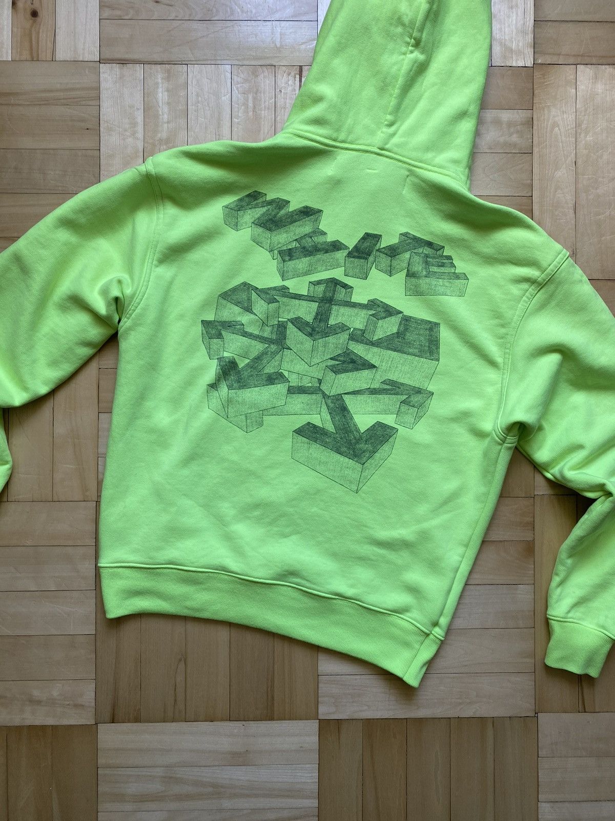Off-White Off-white hoodie rationalism Size US XL / EU 56 / 4 - 6 Thumbnail