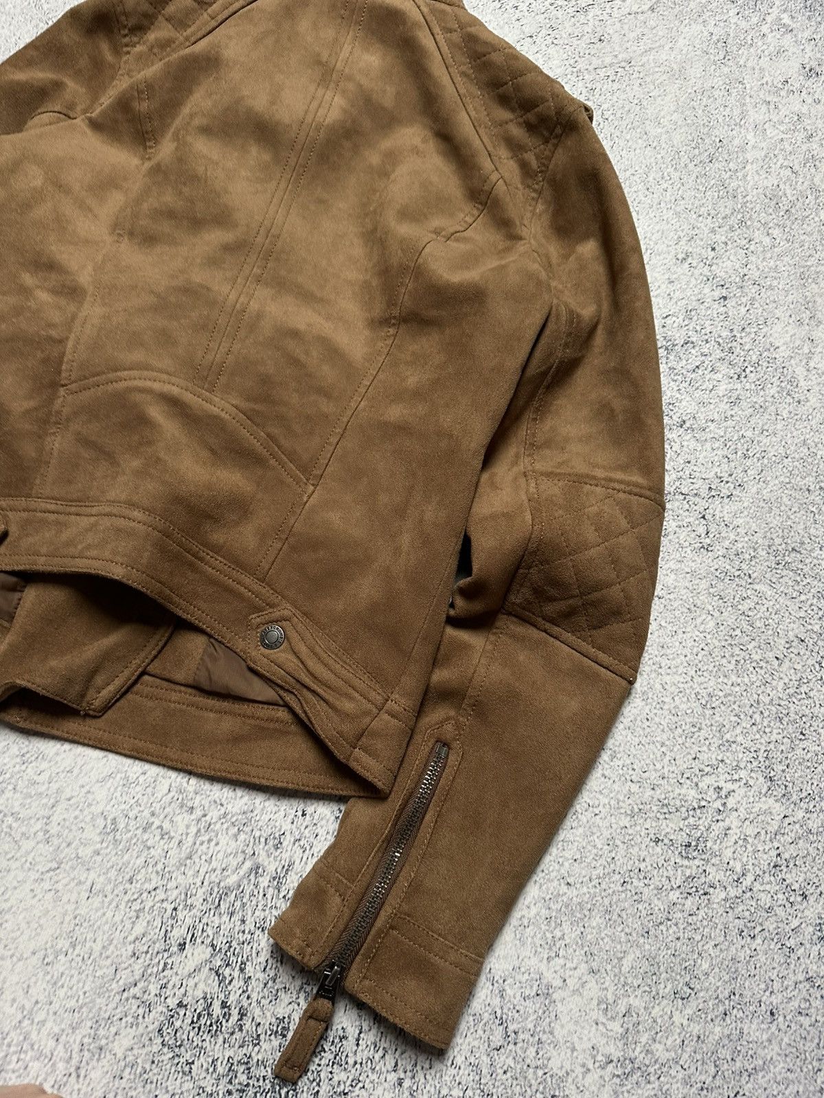 Abercrombie & Fitch Y2K Biker Jacket Style Rick Owens Opium Size S / US 4 / IT 40 - 14 Thumbnail