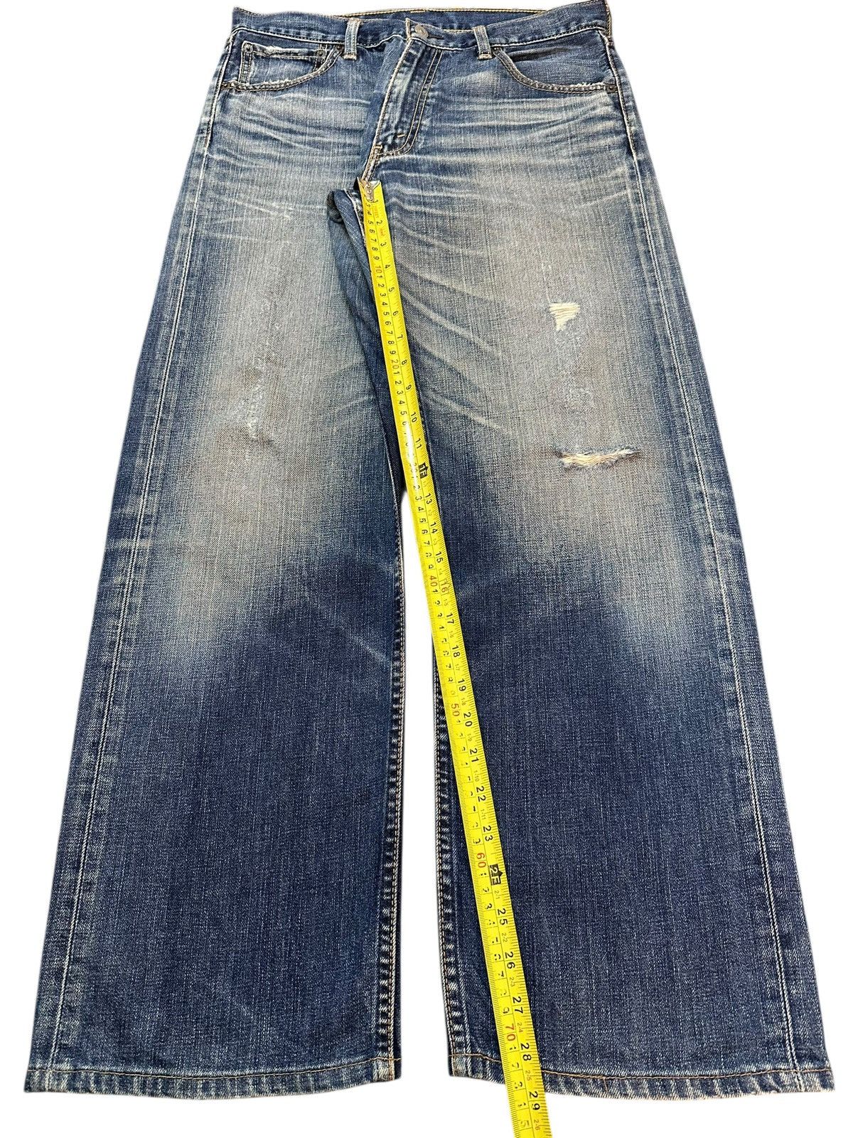 Levi's Vintage 90s Levis 703 Faded Wash Distress Baggy Jeans Size US 32 / EU 48 - 14 Thumbnail