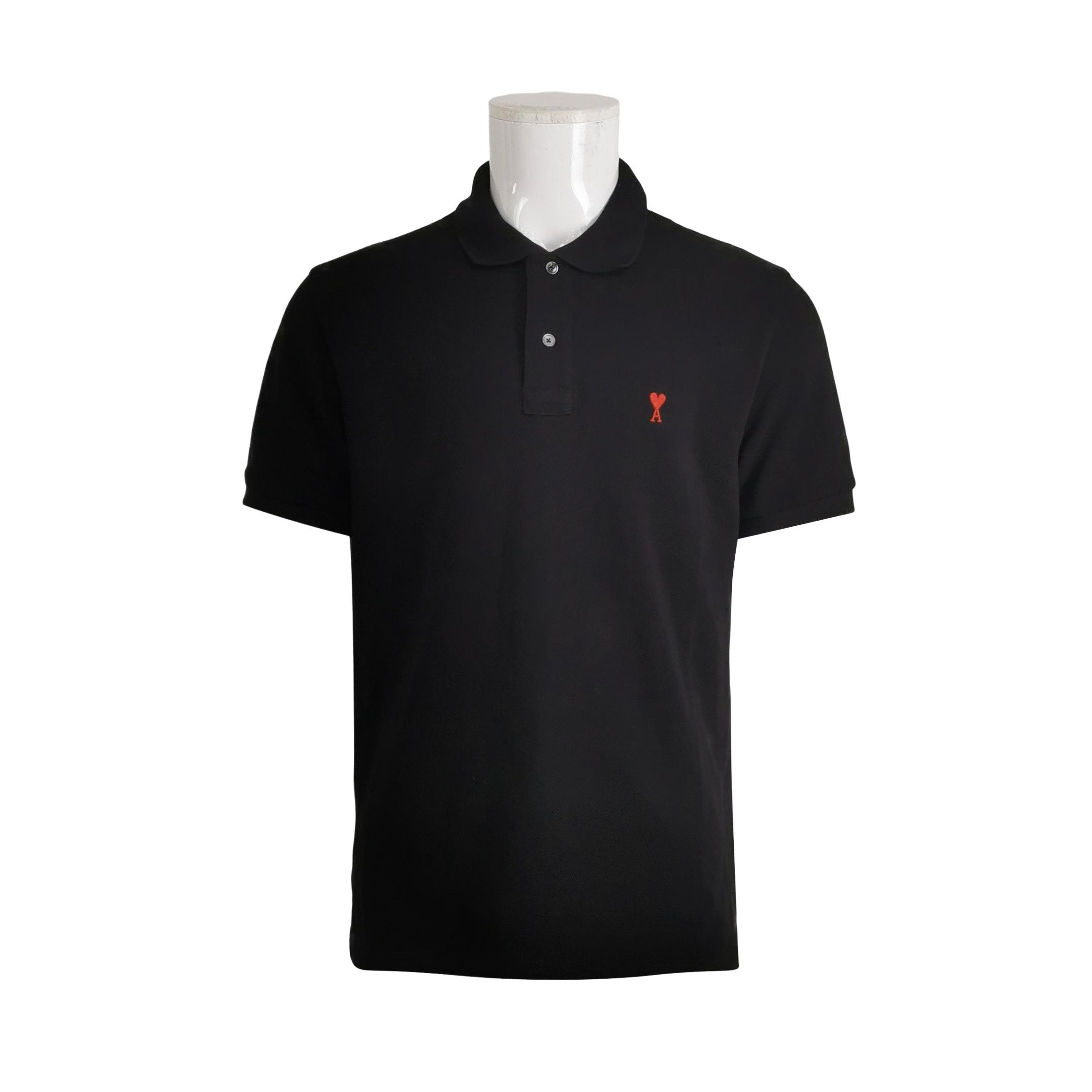 AMI AMI Heart Logo Cotton Polo Shirt L Size US L / EU 52-54 / 3 - 1 Thumbnail