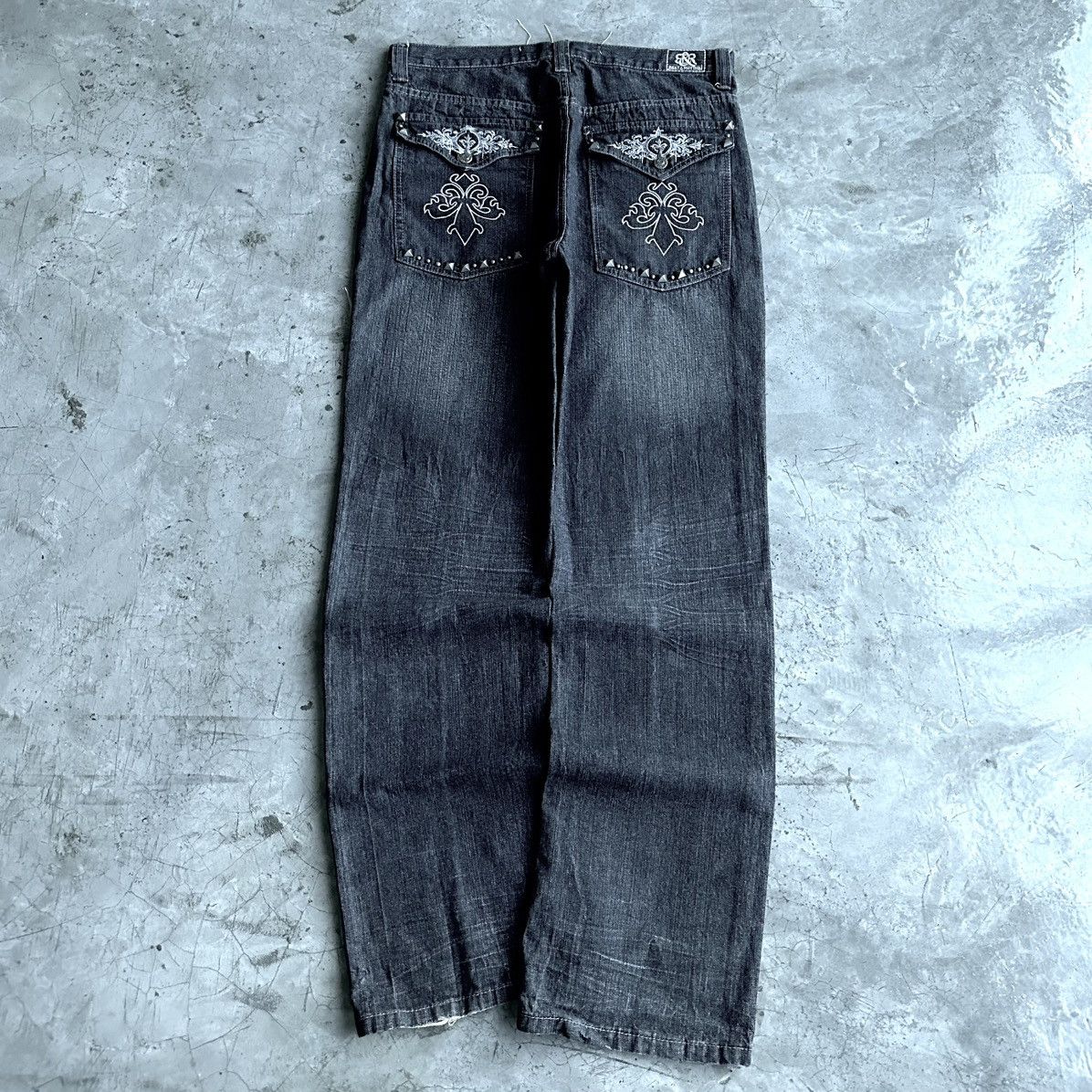 Rock & Republic Vintage Beat and Rythm Denim Jeans Y2K Style Size US 38 / EU 54 - 1 Thumbnail