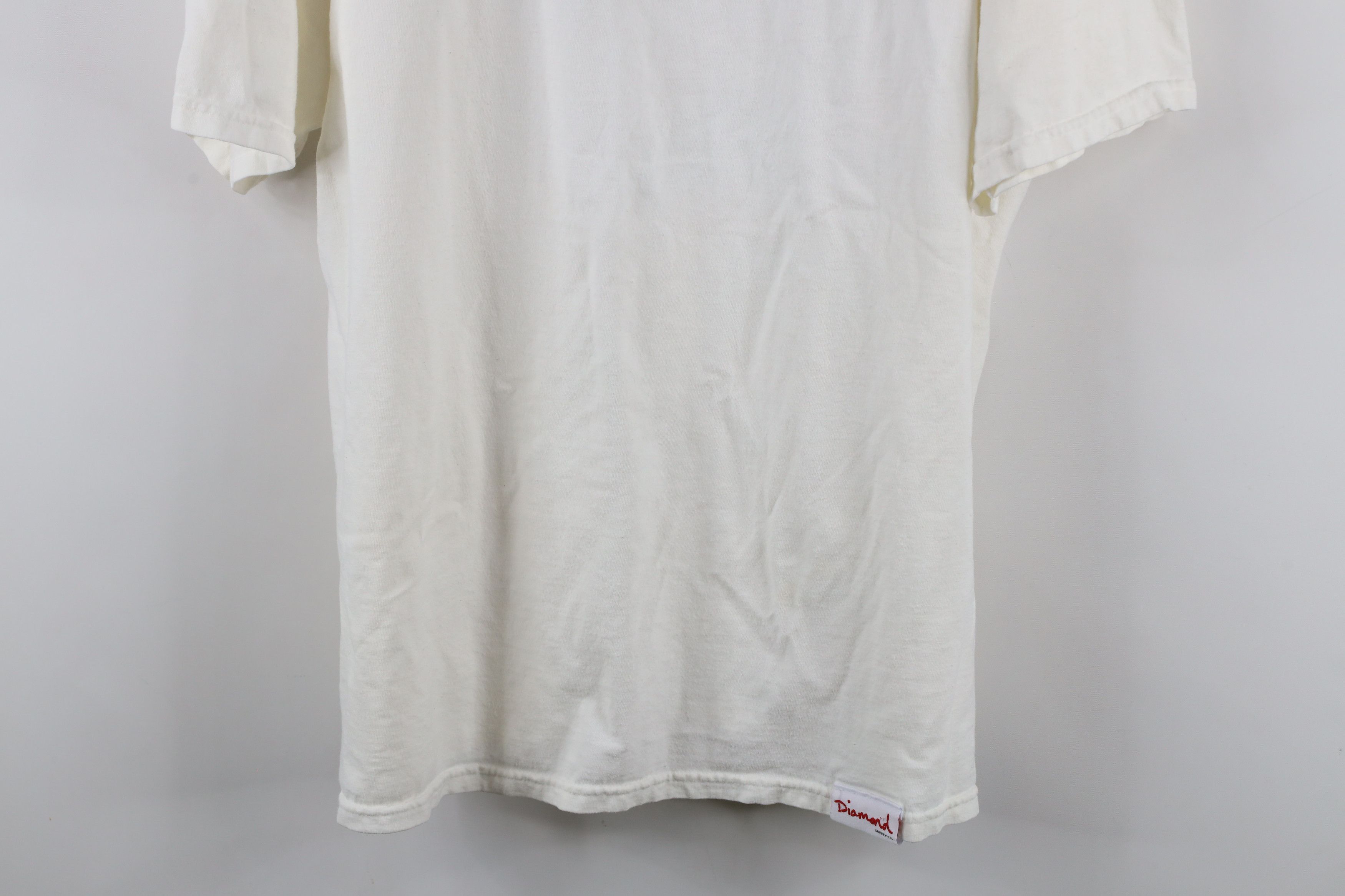 Vintage Vintage 90s Diamond Supply Co Skateboard T-Shirt USA Size US XL / EU 56 / 4 - 3 Thumbnail
