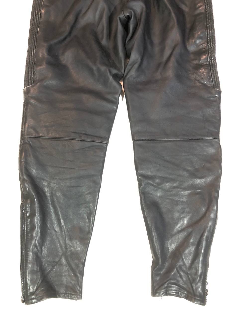 Japanese Brand × Leather Akito Leather Motorcycle Pants Vintage Size US 35 - 7 Thumbnail