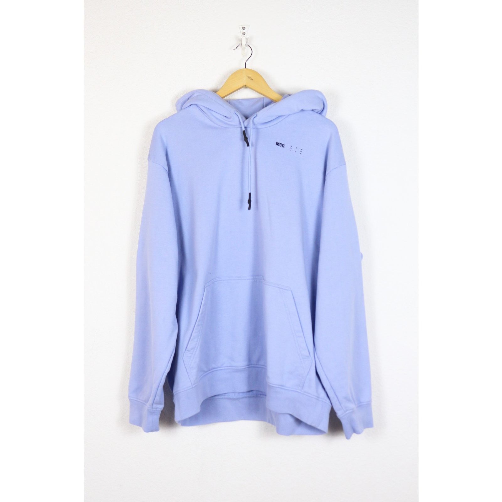 Alexander McQueen McQ Alexander McQueen Logo Signature Oversized Hoodie Size US XL / EU 56 / 4 - 1 Thumbnail