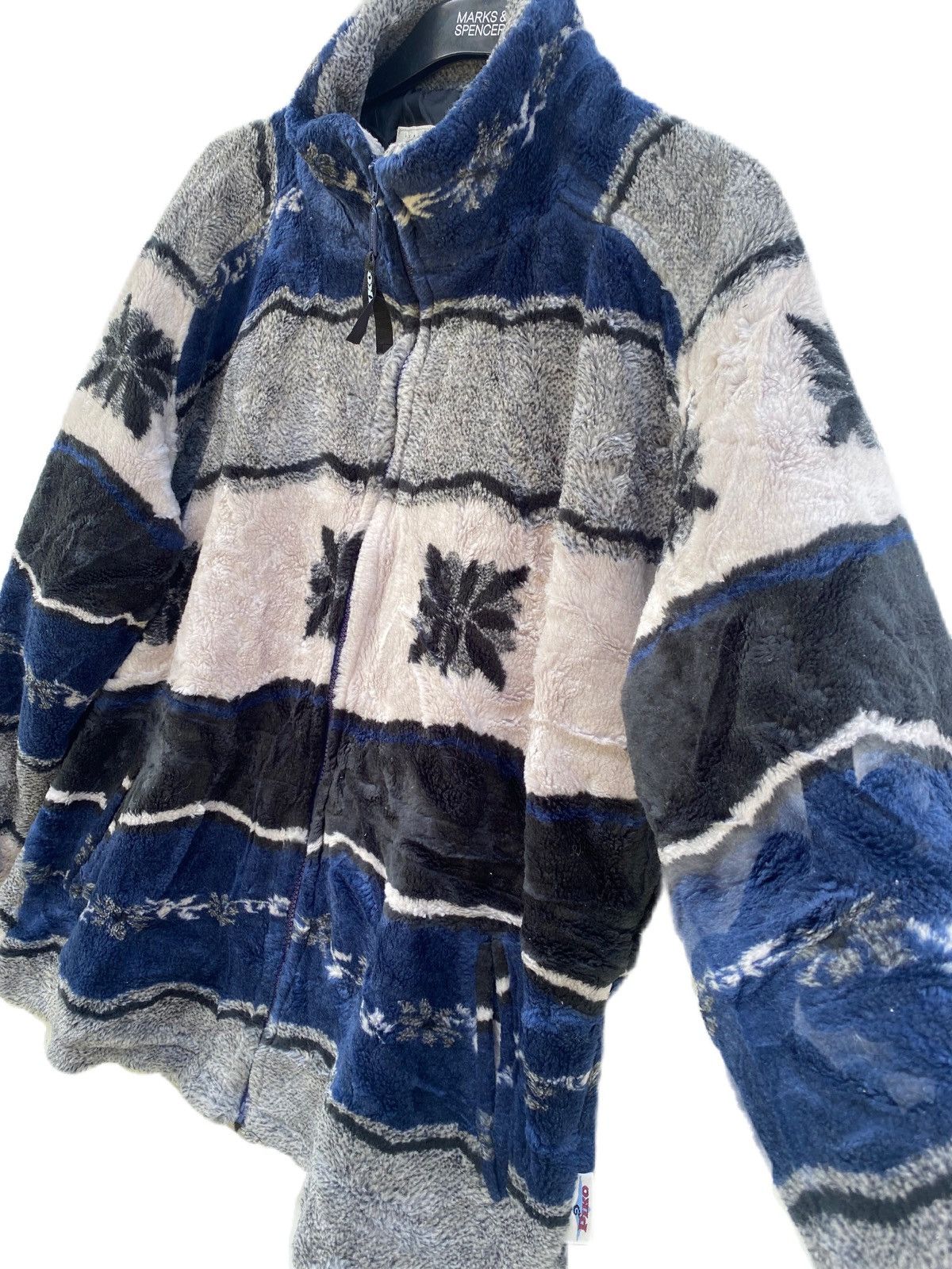 Ocean Pacific × Quiksilver × Stussy PIKO FLEECE NAVAJO ART STYLE HAWAII ZIPPER Size US M / EU 48-50 / 2 - 5 Thumbnail