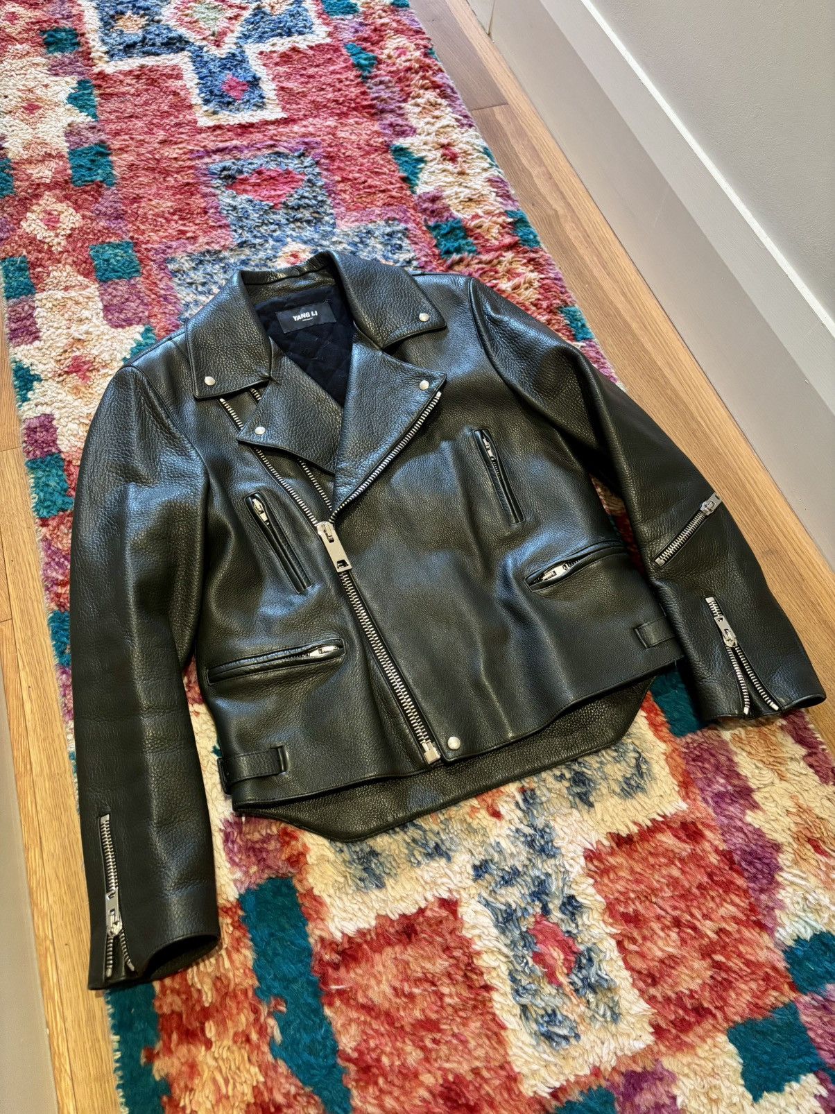 Yang Li Double rider leather jacket Size US M / EU 48-50 / 2 - 2 Thumbnail