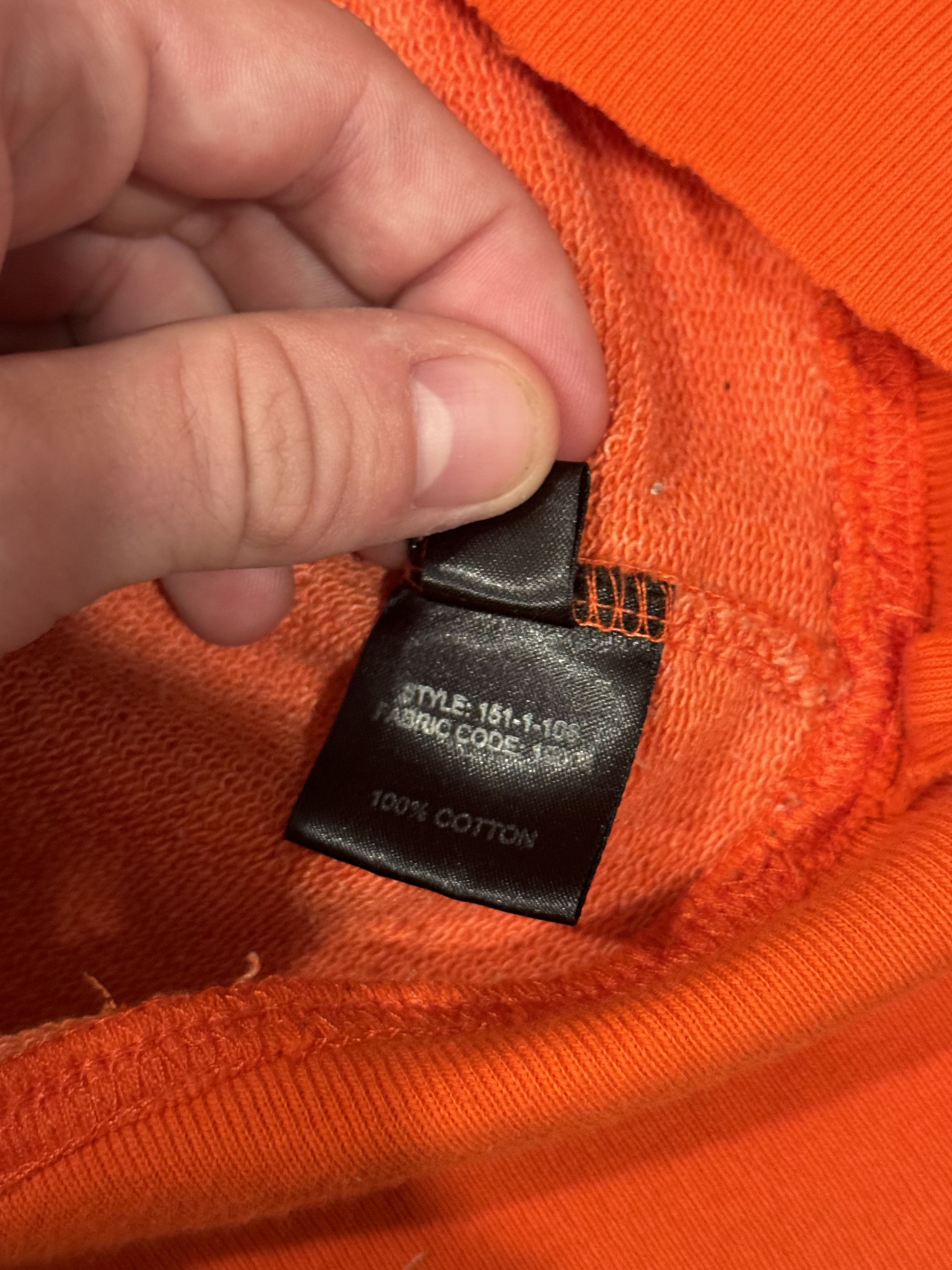 Raf Simons Raf Simons XX Storm Orange Crewneck Size US XL / EU 56 / 4 - 10 Thumbnail