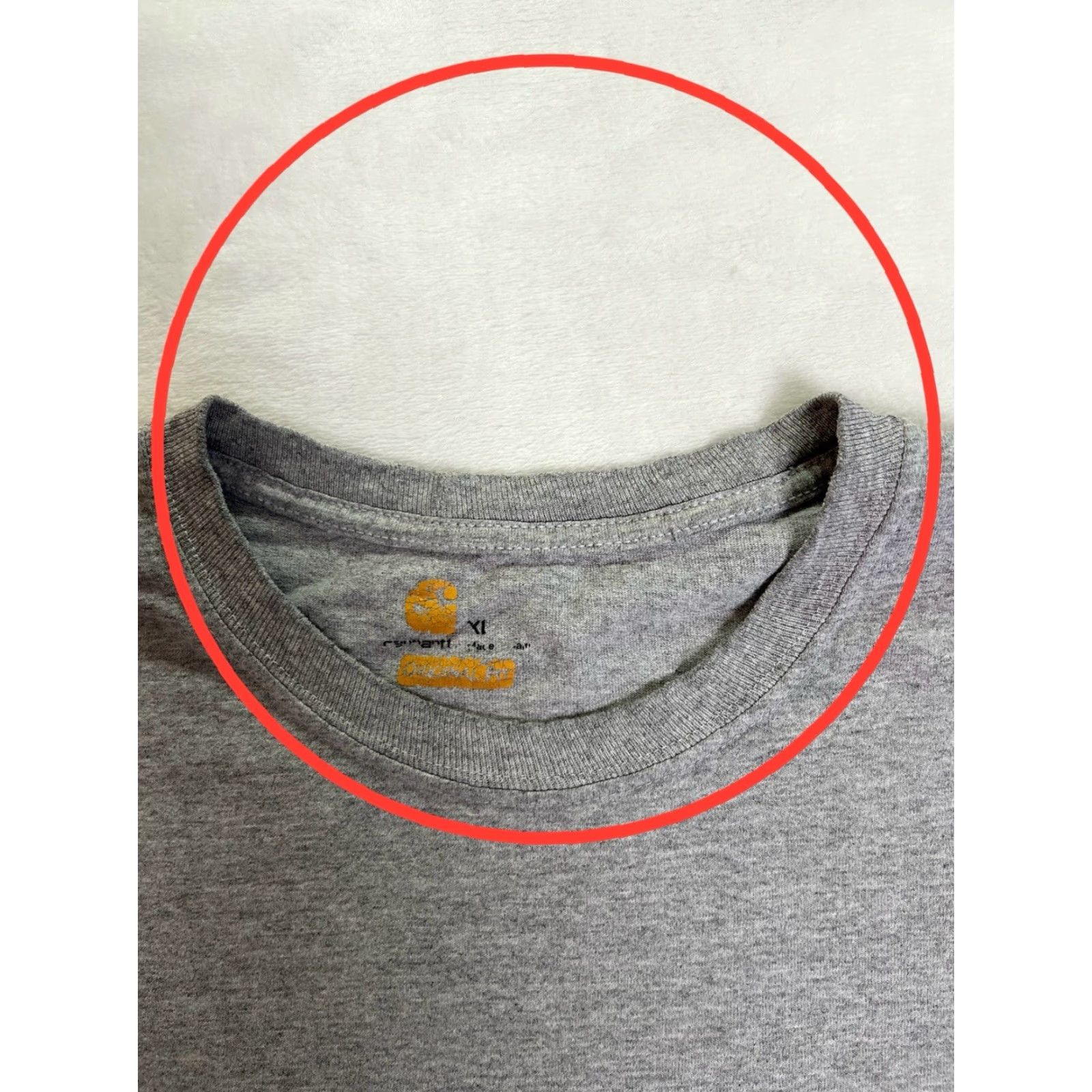 Carhartt VINTAGE Carhartt Gray Pocket Tee T-Shirt XL Work Wear Mens Shirt 90s Grunge K87 Size US XL / EU 56 / 4 - 5 Thumbnail