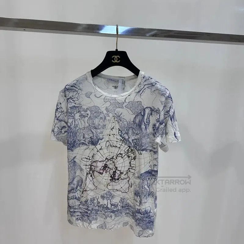 Dior Dior Multicolored Cotton T. Size XS / US 0-2 / IT 36-38 - 1 Thumbnail