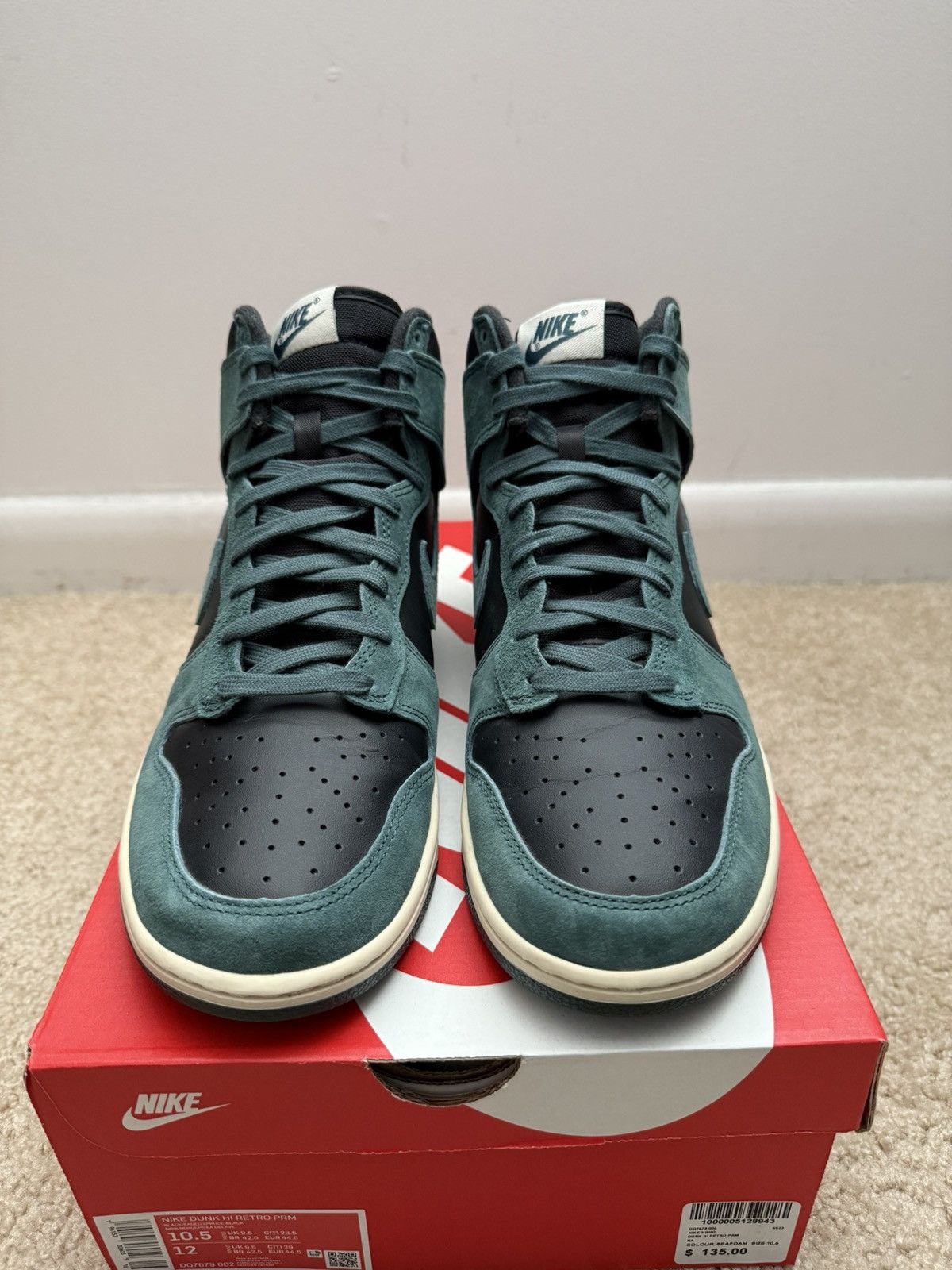 Nike Nike - Dunk Hi Retro Premium Size US 10.5 / EU 43-44 - 2 Thumbnail