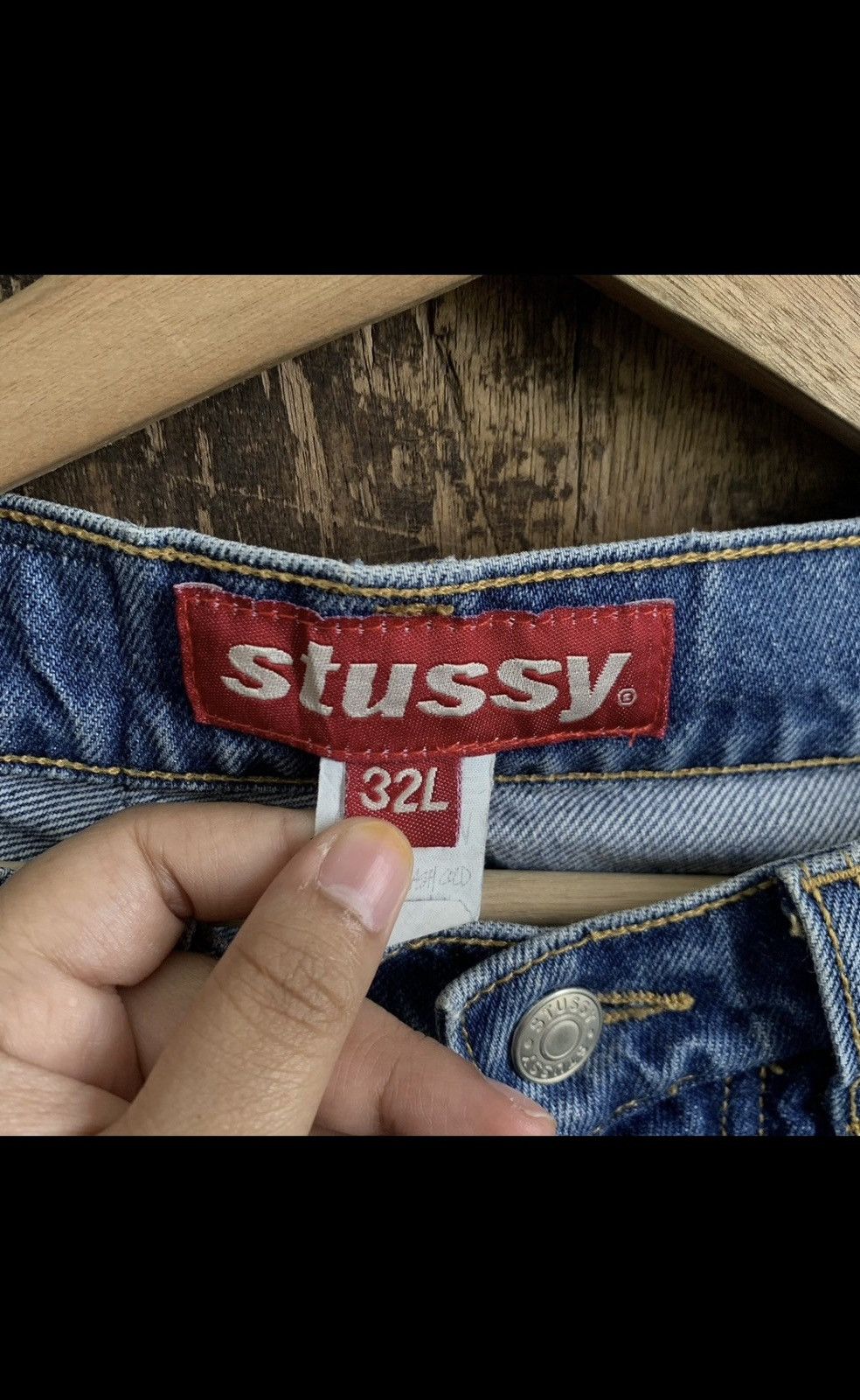 Stussy Stussy Vintage Denim Jeans Size US 32 / EU 48 - 2 Thumbnail