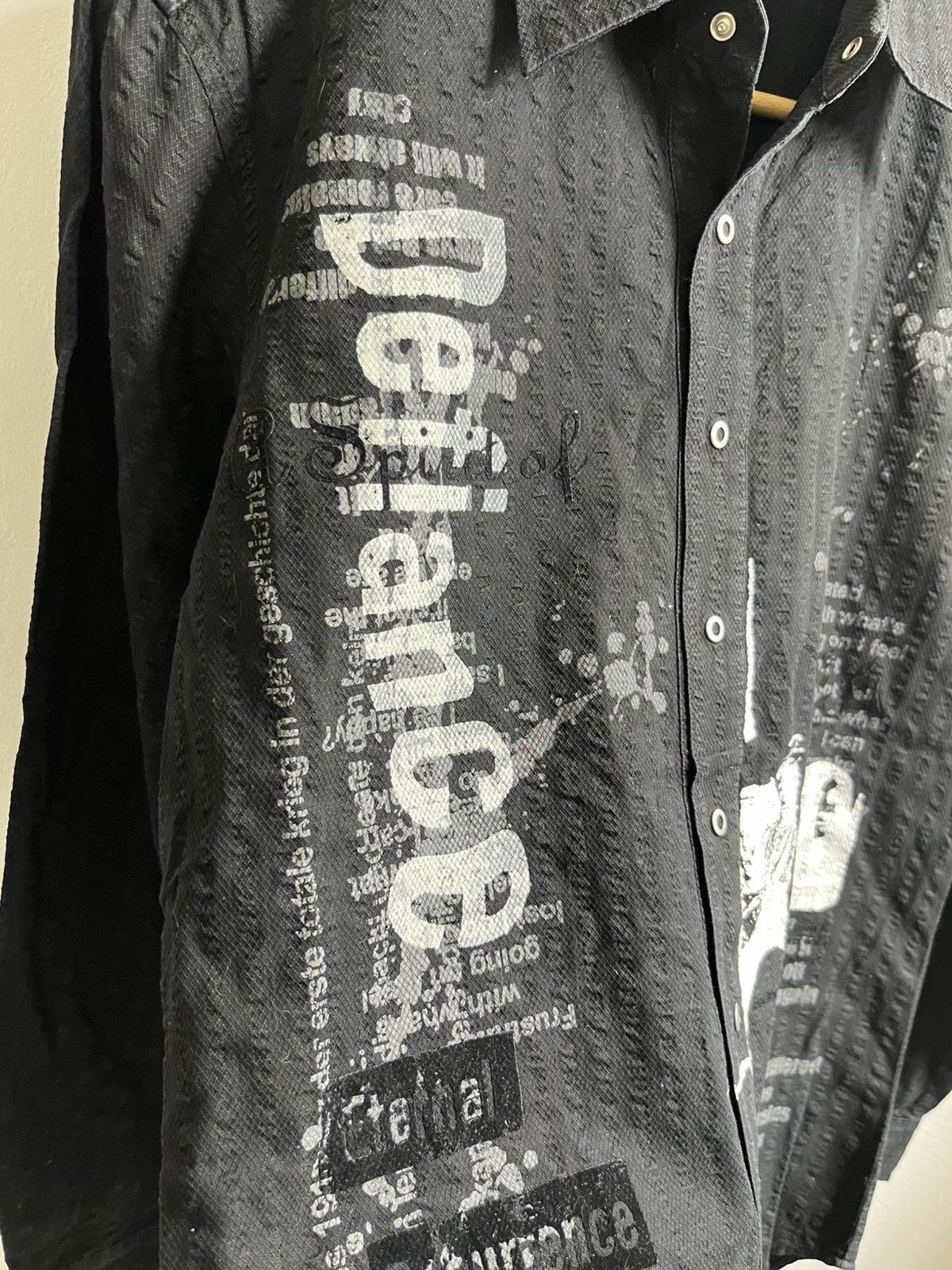In The Attic Vintage Y2k In The Attic Gothic Punk Emo Shirt Size US M / EU 48-50 / 2 - 5 Thumbnail
