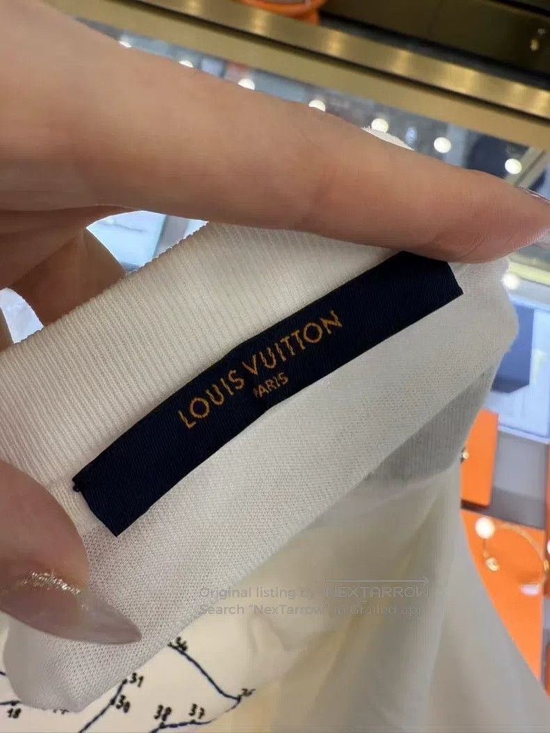 Louis Vuitton Louis Vuitton Lianliankan embroidered logo half-sleeve T-s Size US L / EU 52-54 / 3 - 7 Thumbnail