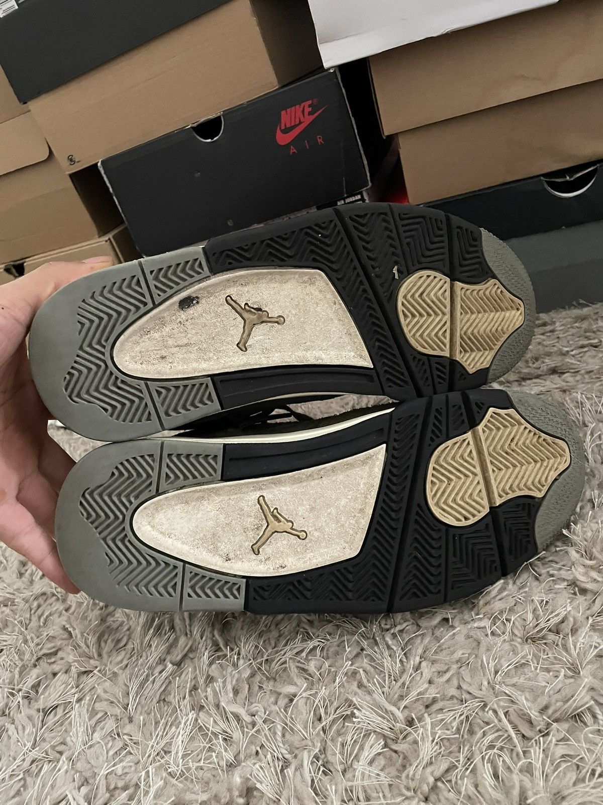Jordan Brand Jordan 4 olive Size US 7 / EU 40 - 7 Thumbnail