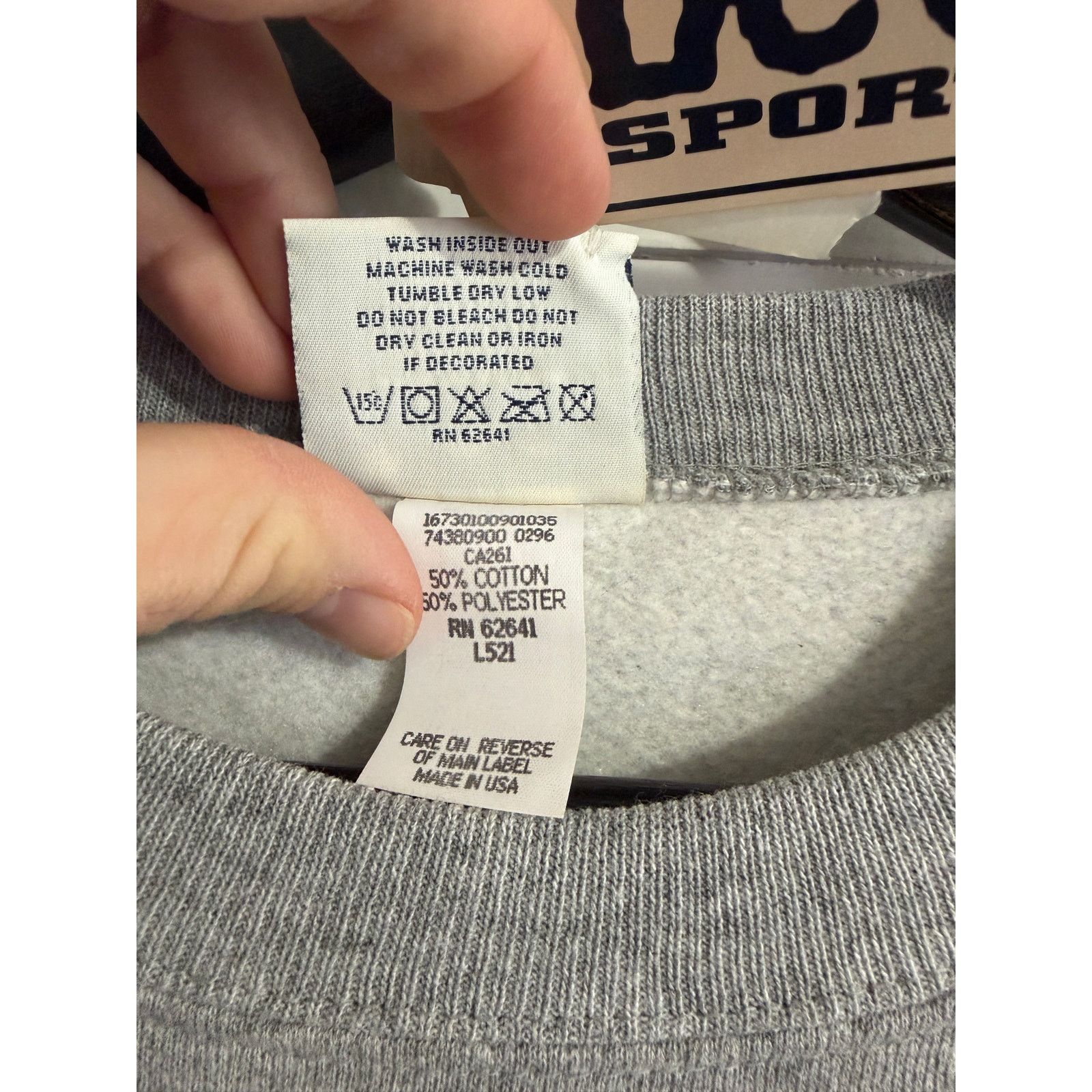 Lee NWT Vintage Minnesota Vikings Crewneck Sweatshirt Size L Size US L / EU 52-54 / 3 - 7 Thumbnail