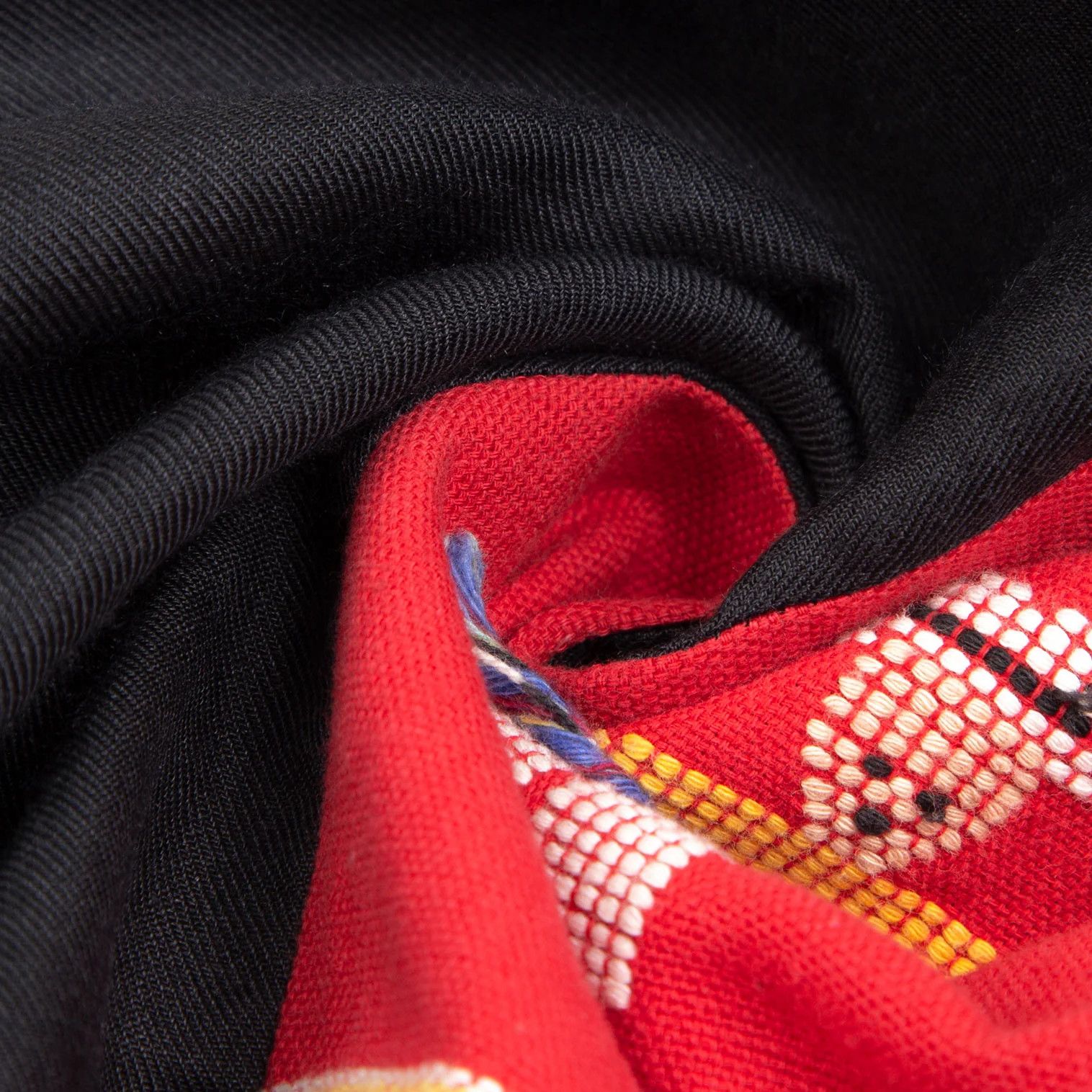 Yohji Yamamoto Yohji Yamamoto Bi-Color Jacket Red Black Size US M / EU 48-50 / 2 - 18 Thumbnail