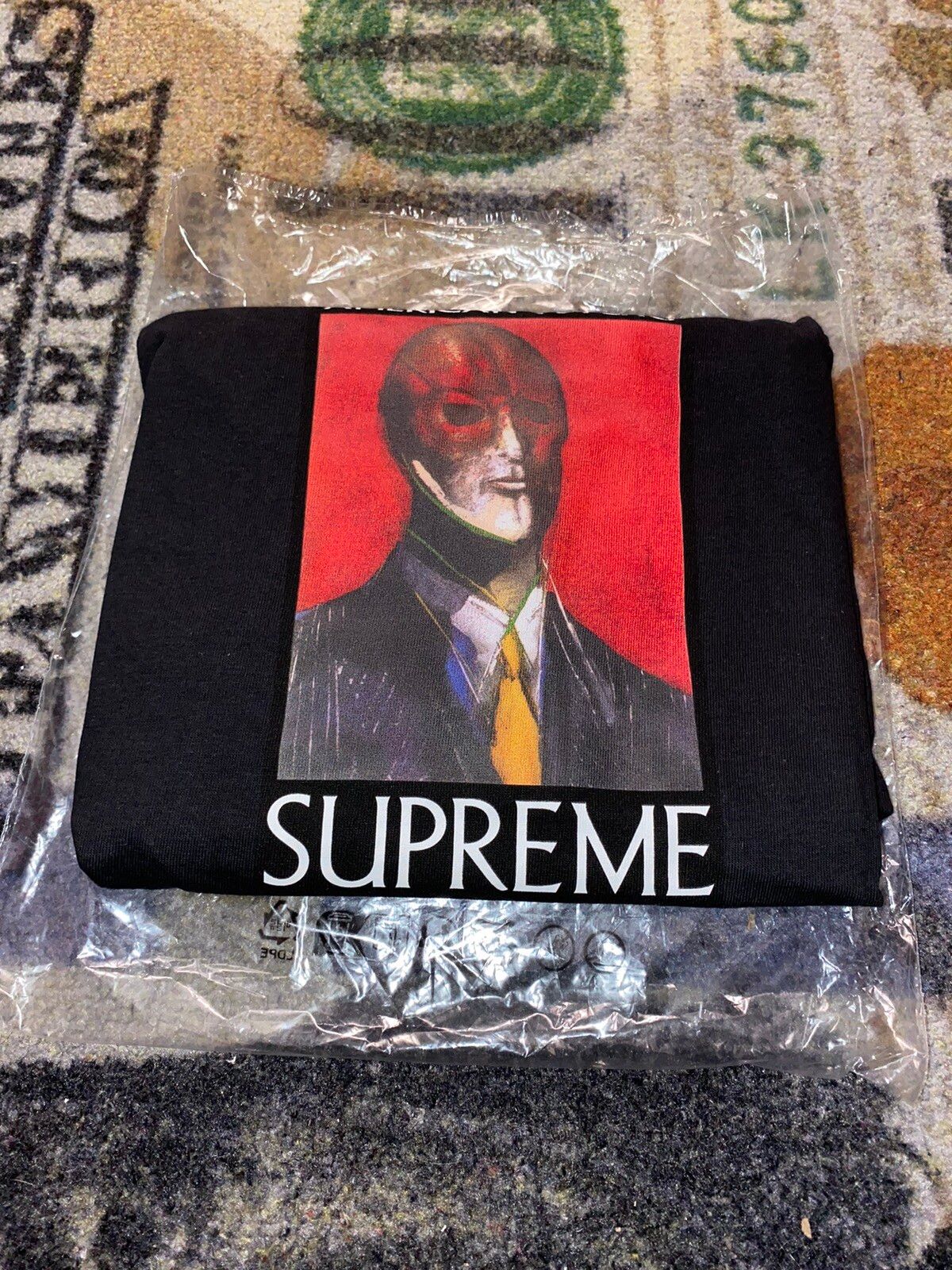 Supreme Supreme American Psycho Tee Black | Grailed