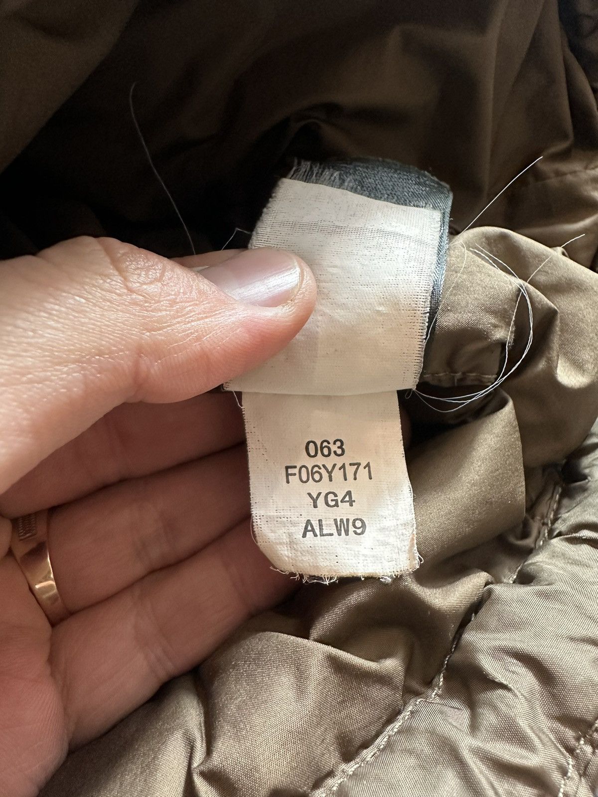 The North Face Brown Vintage 550 Puffer Down Jacket