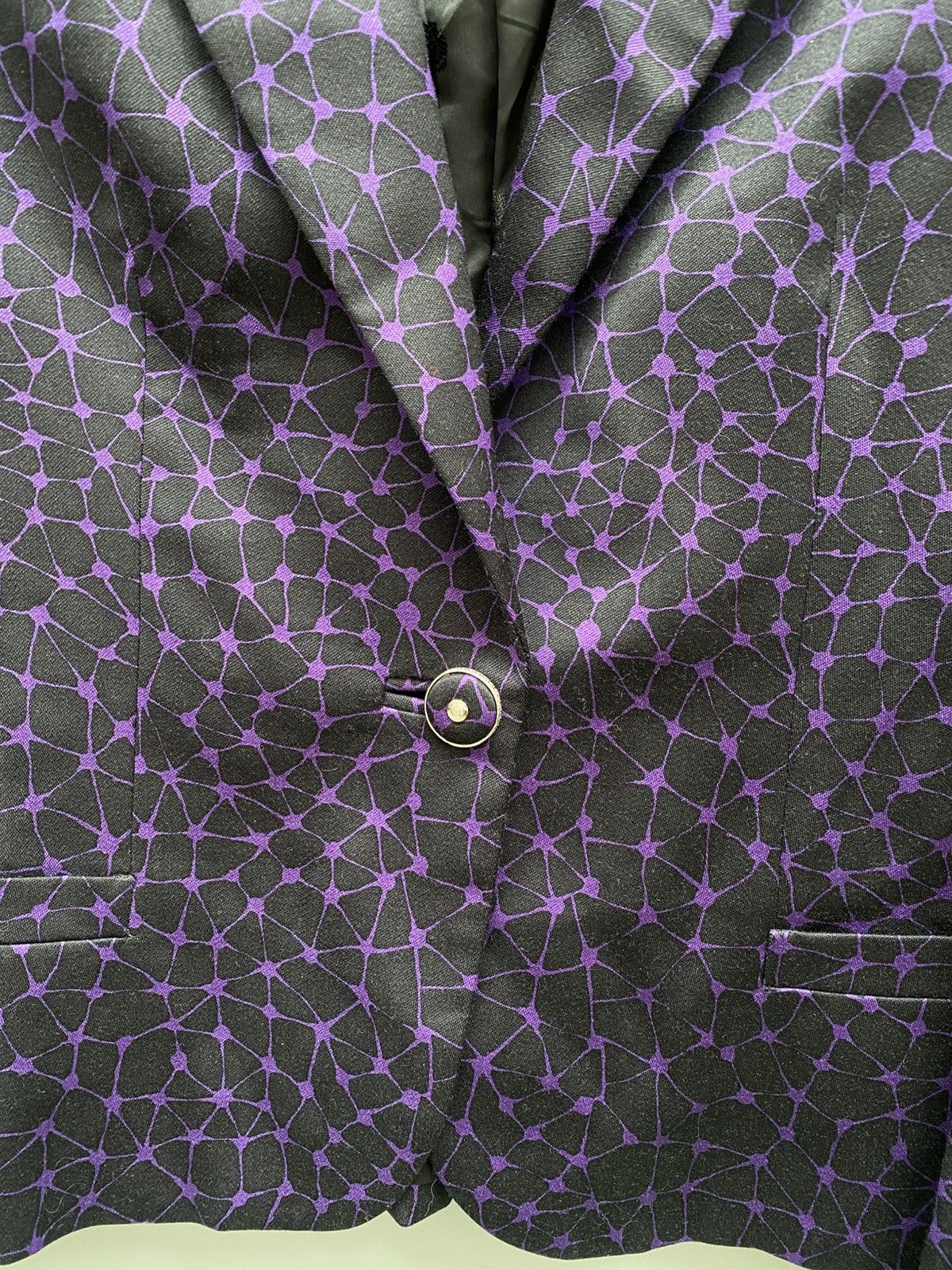 Versace Rare A/W 1996 Versace Couture Web Blazer Size M / US 6-8 / IT 42-44 - 11 Thumbnail