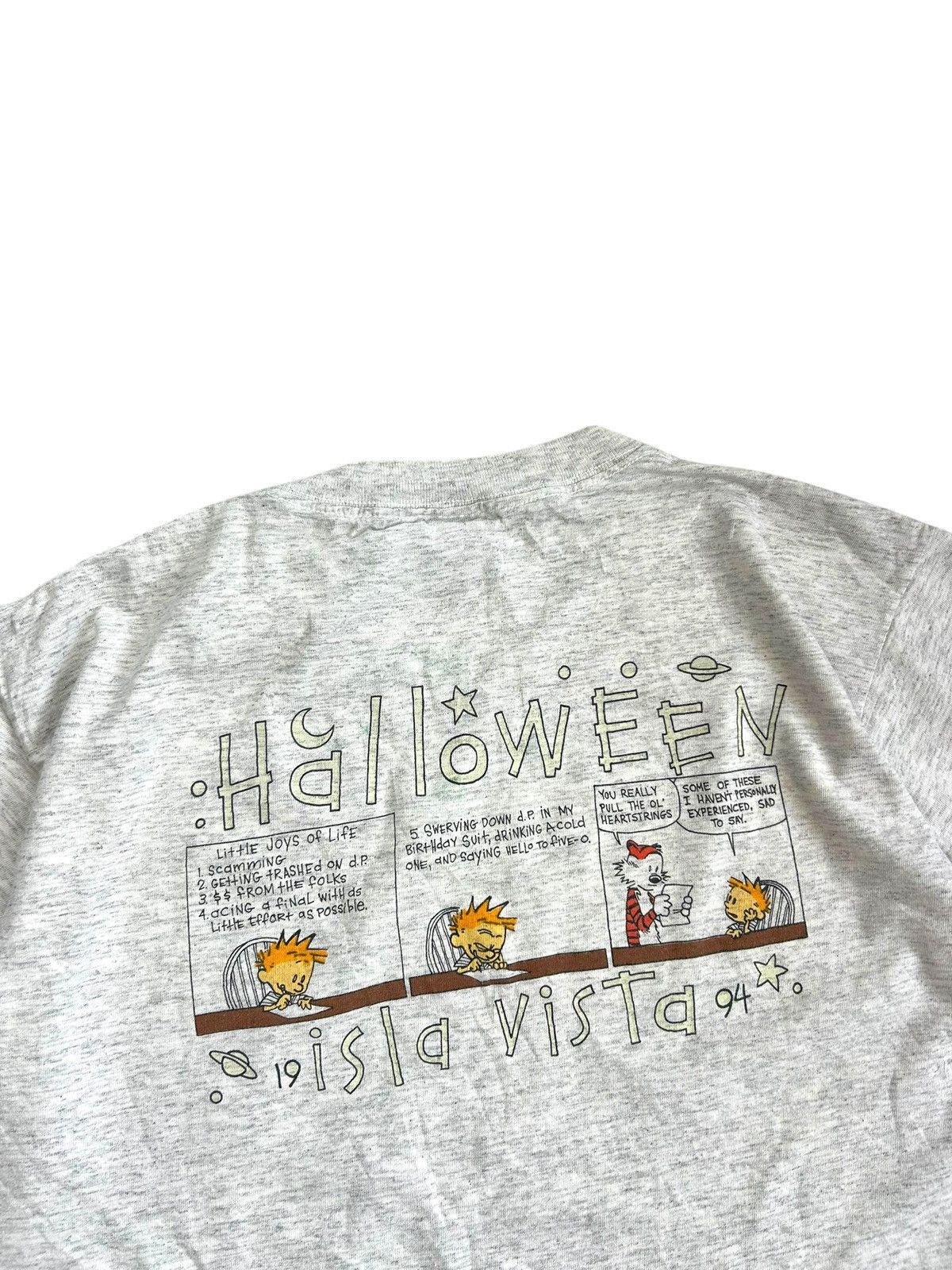Cartoon Network Vintage Calvin and Hobbes Halloween Isla vista tee Size US L / EU 52-54 / 3 - 4 Thumbnail
