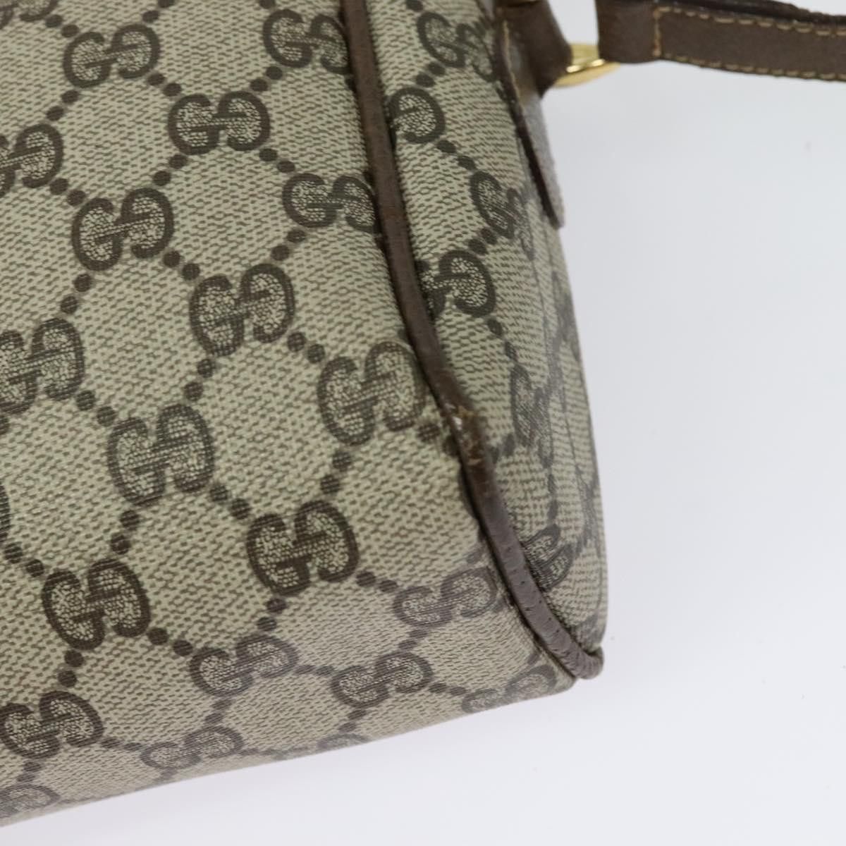 Gucci GUCCI GG Supreme Web Sherry Line Shoulder Bag Pvc Beige Size ONE SIZE - 13 Thumbnail