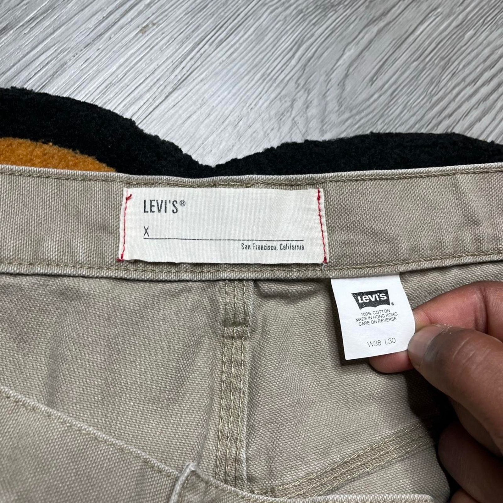 Levi's × Vintage Vintage Y2K Levi’s Carpenter Loose Fit Work Pants Size 38x30 Size US 38 / EU 54 - 5 Thumbnail