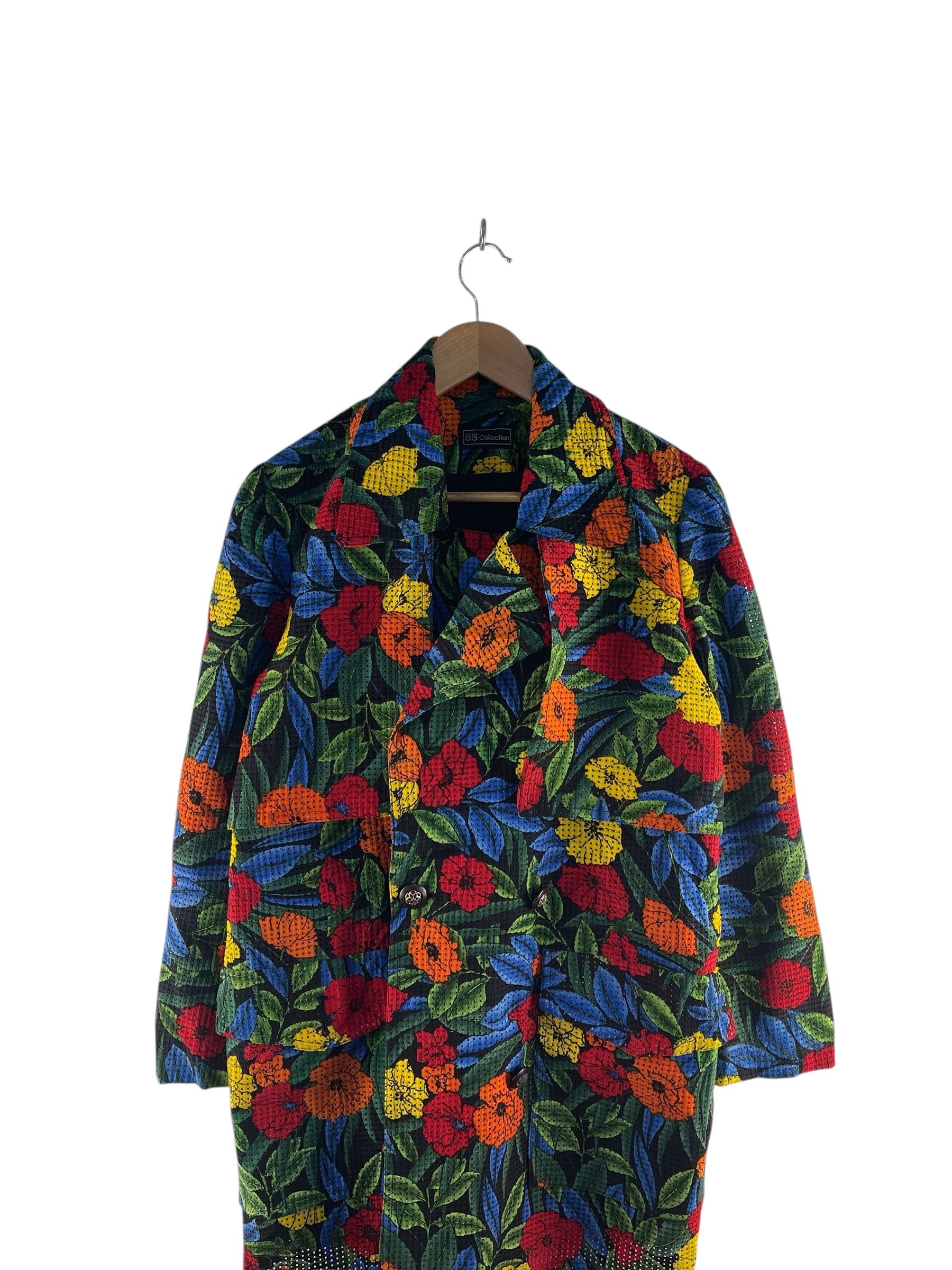 Other Vintage JJ Collection Floral Pattern Jacket Size S / US 4 / IT 40 - 8 Thumbnail