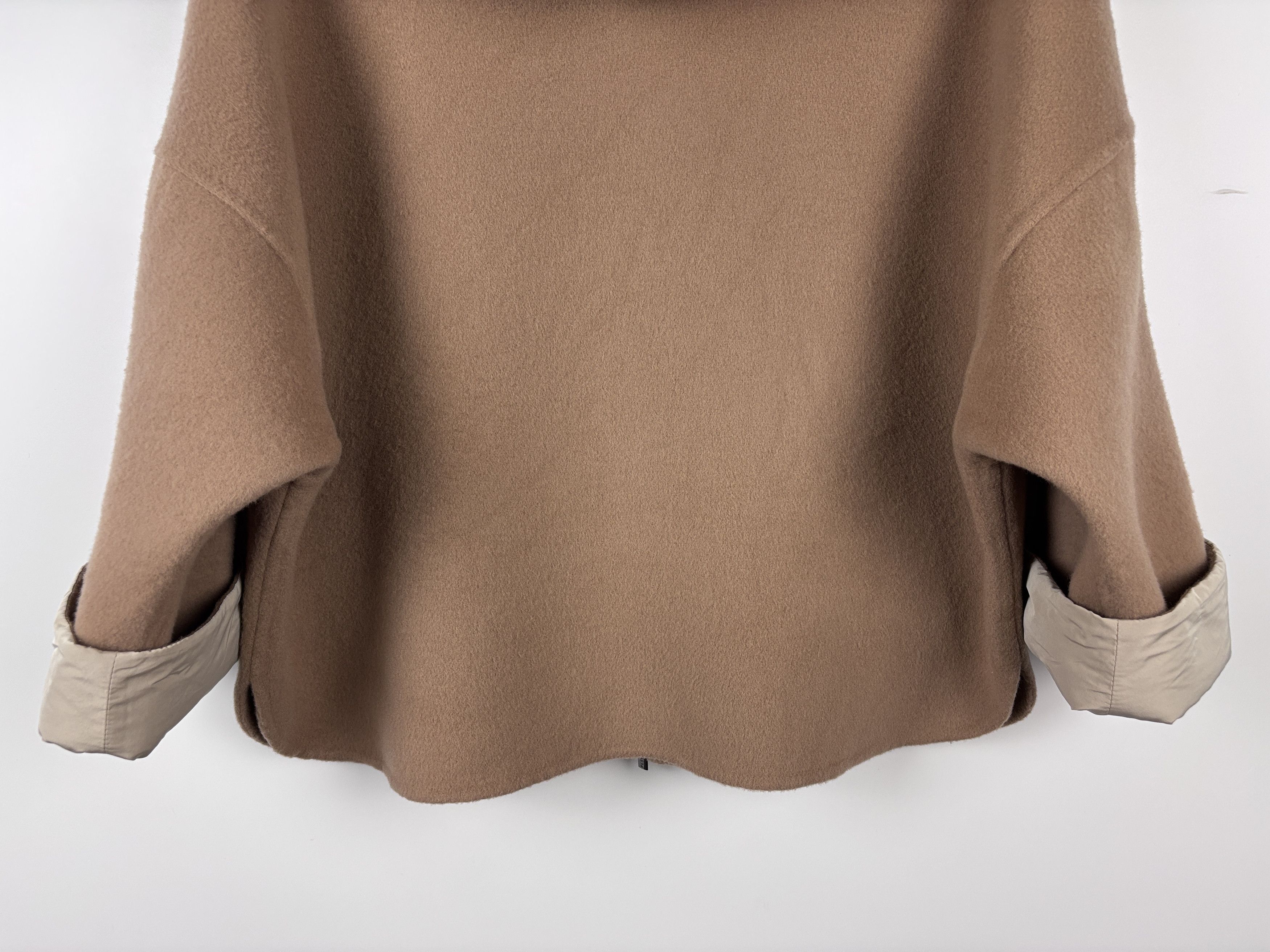 Peserico Womens Peserico Wool Cashmere Jacket Coat Brown Size 40 Size S / US 4 / IT 40 - 8 Thumbnail