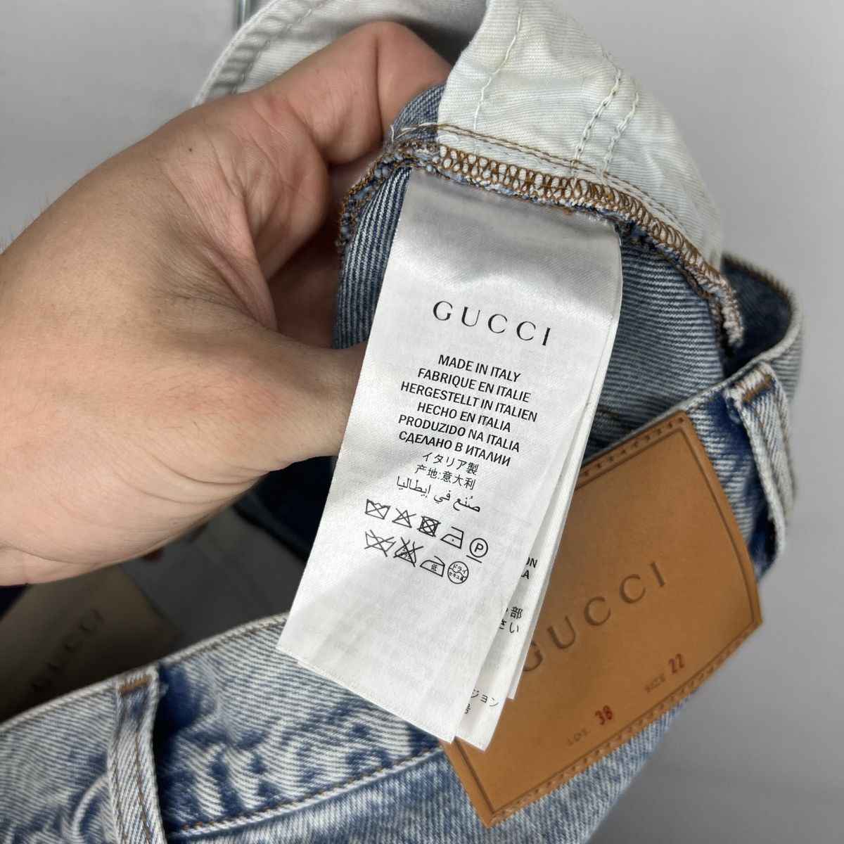 Gucci Gucci Floral Flowers Embroidery Jeans Denim Trousers Pants Size 27" / US 4 / IT 40 - 13 Thumbnail