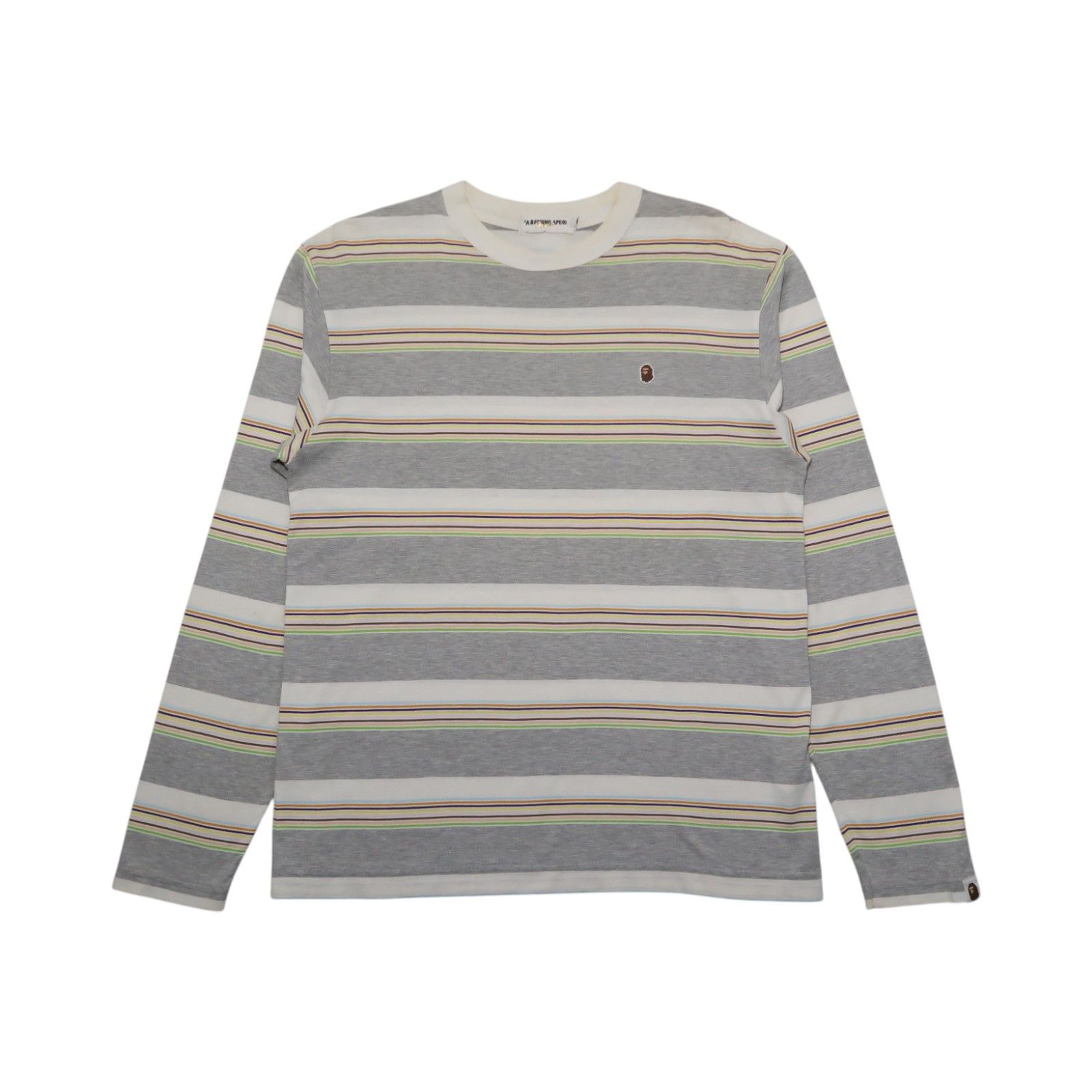 Bape 2008 OG Bape Psychedelic Prisoner Stripe Long Sleeve Size US M / EU 48-50 / 2 - 1 Thumbnail