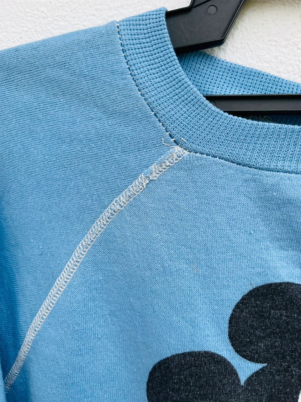 Mickey Mouse × Vintage Vintage 80s Mickey Mouse Sky Blue Streetwear Fashion Size US S / EU 44-46 / 1 - 10 Thumbnail