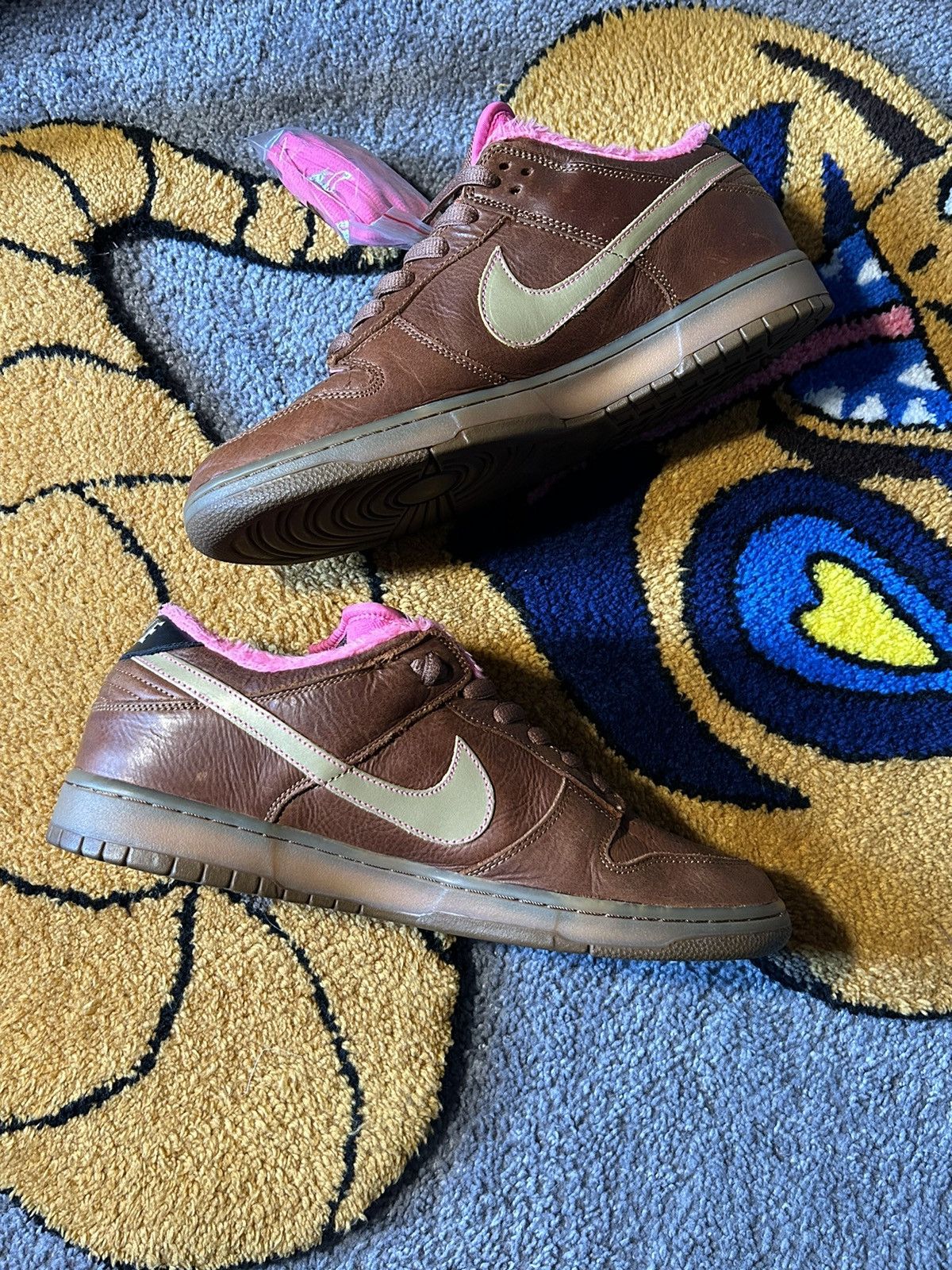 Nike Nike SB Dunk Low Gibson Guitar Case 2007 Size US 12 / EU 45 - 3 Thumbnail
