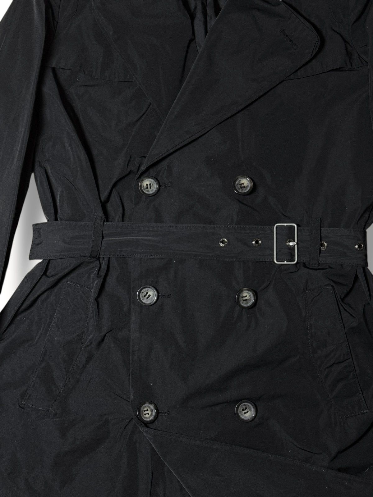 Diesel Diesel Black Gold Trench Coat Jacket Size S / US 4 / IT 40 - 6 Thumbnail