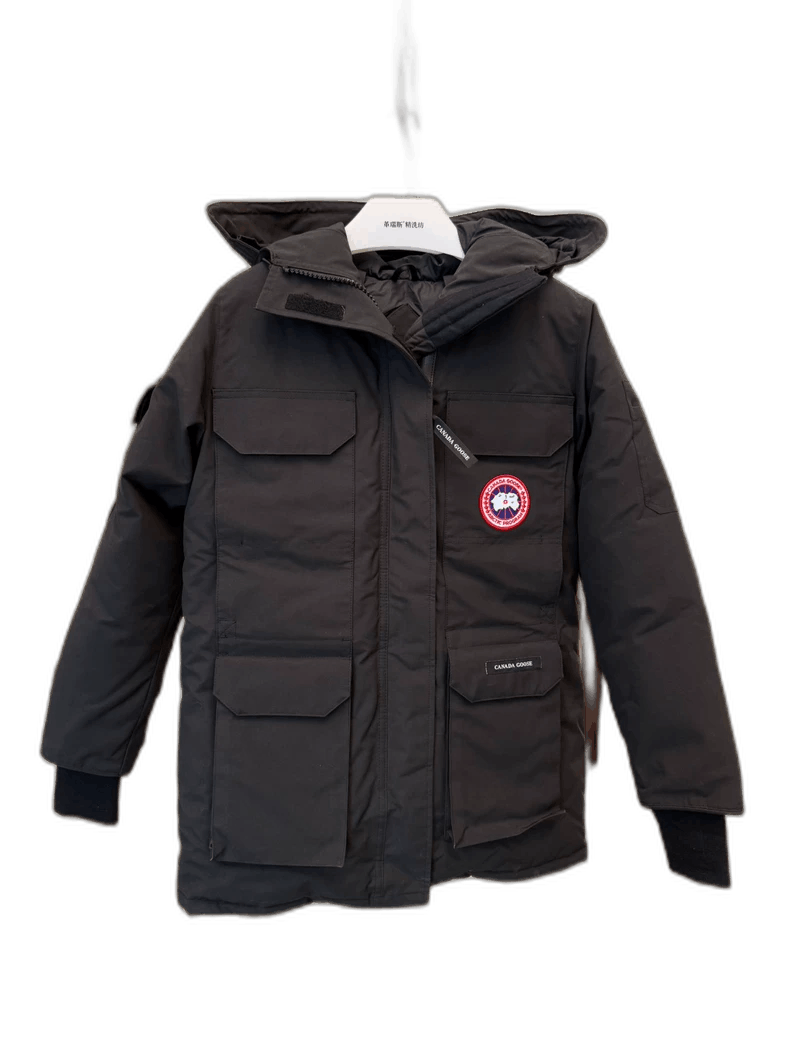 Canada Goose Canada Goose Black Down Jacket with No Fur Collar Size S / US 4 / IT 40 - 1 Thumbnail
