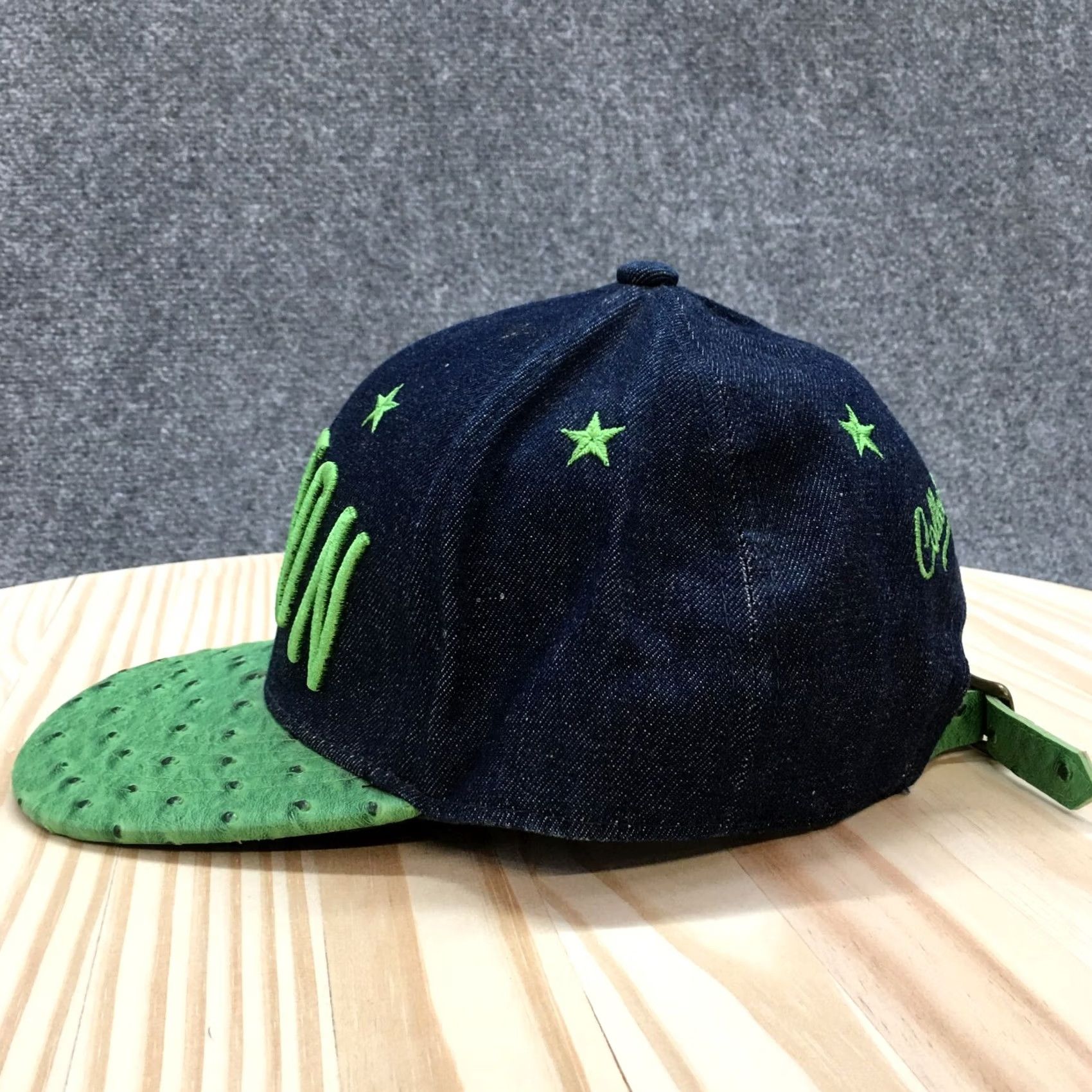 Vintage Seventy Seven Boston Baseball Hat Mens Blue OS Curved Brim Embroidered Logo Size ONE SIZE - 7 Thumbnail