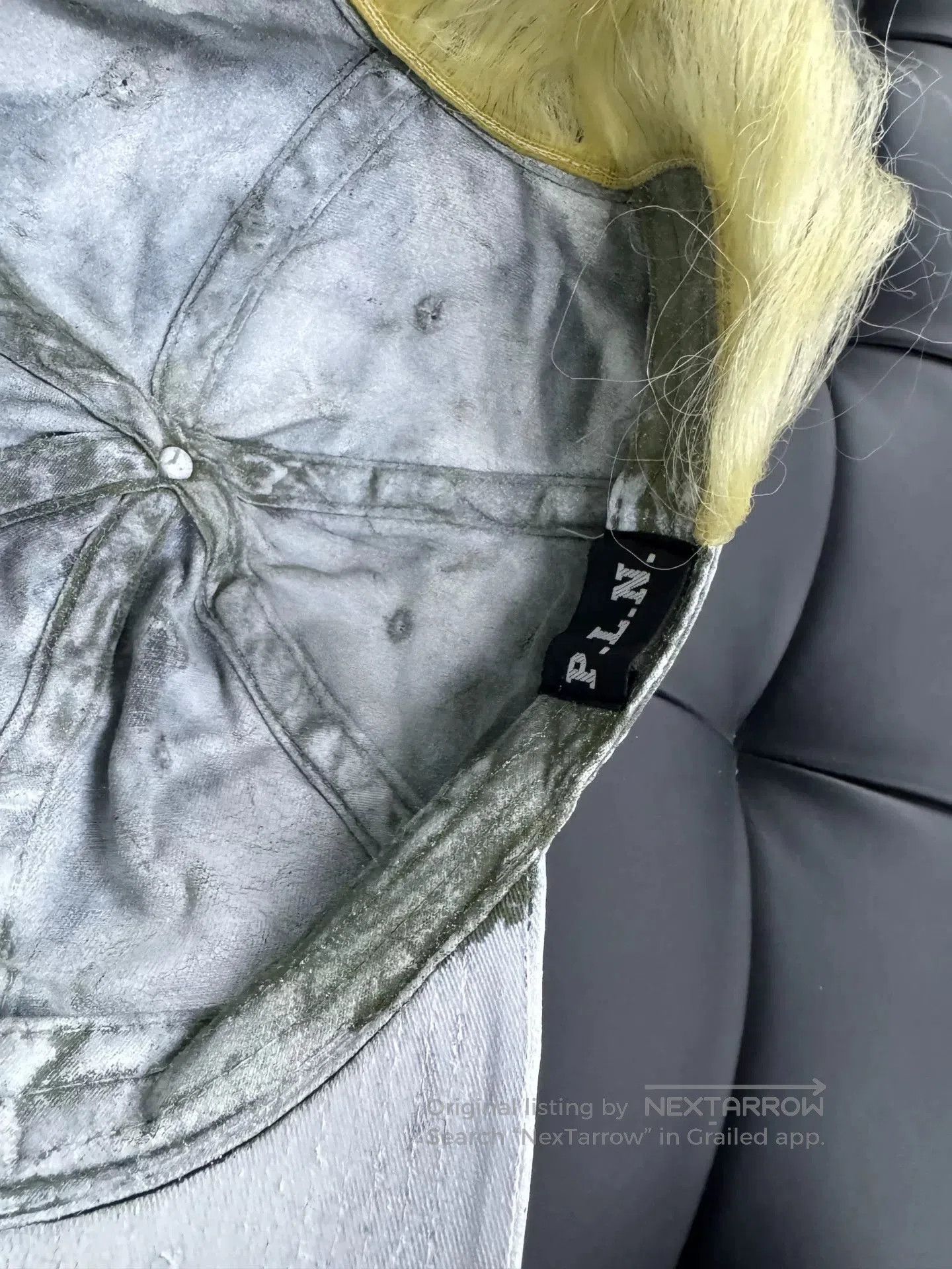 P.L.N. P.L.N Unique White Hair Cap. Size ONE SIZE - 3 Thumbnail
