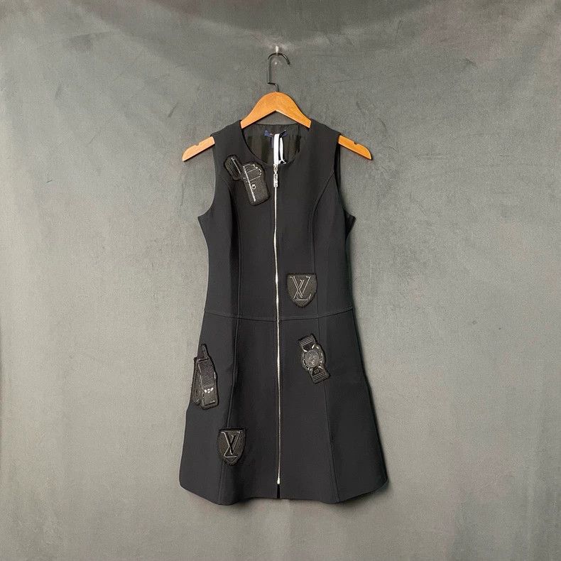 Louis Vuitton Louis Vuitton Black Badge Sleeveless Dress Size XXS / US 00 / IT 34 - 1 Thumbnail