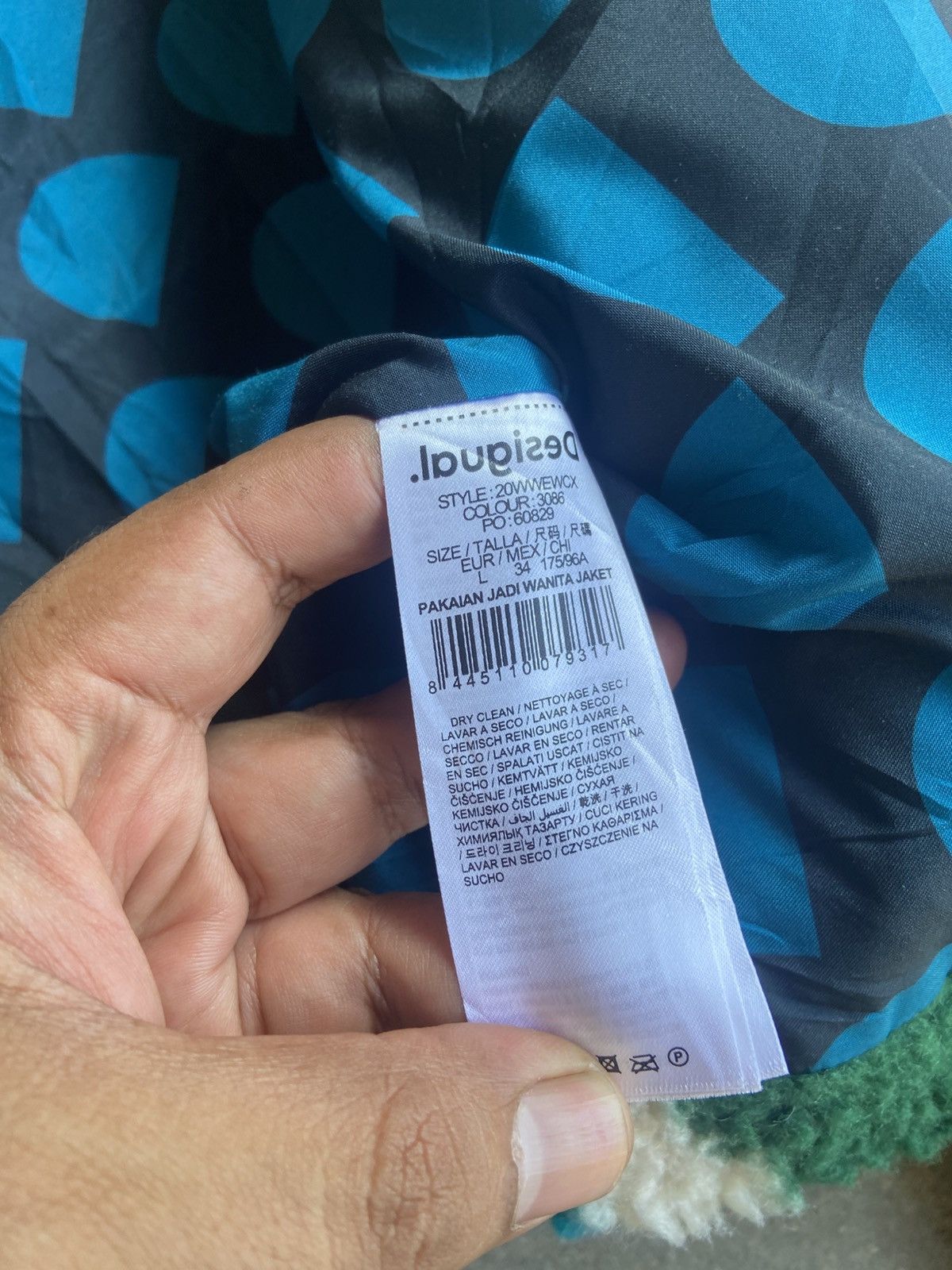 Desigual DESIGUAL KURTKA COLORLAND SDHADOWWINTERJACKETCRISTIANLACROIX Size US L / EU 52-54 / 3 - 12 Thumbnail