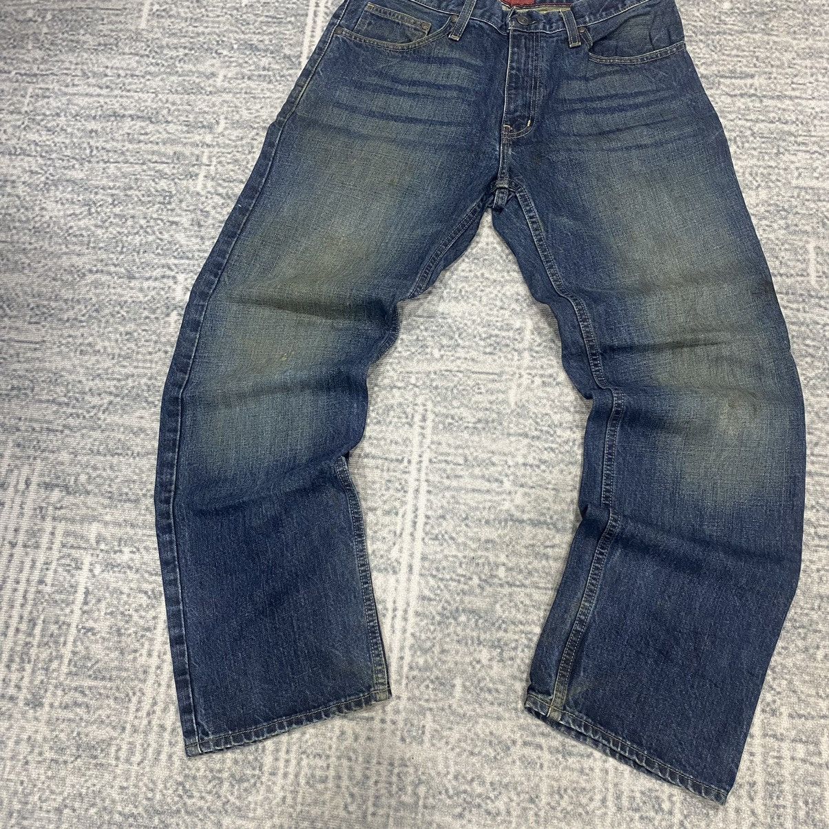 Hysteric Glamour × Japanese Brand × Le Grande Bleu (L.G.B.) Sickkk☠️ Arizona Mud Wash Vintage Jeans Relaxed 90s Dirty Size US 31 - 5 Thumbnail