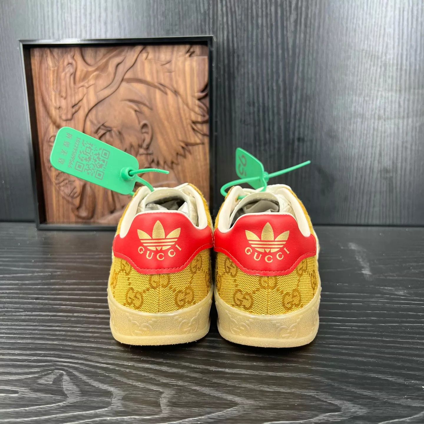 Gucci Gucci x Adidas Beige Brown Size 38 New Size US 6.5 / IT 36.5 - 5 Thumbnail