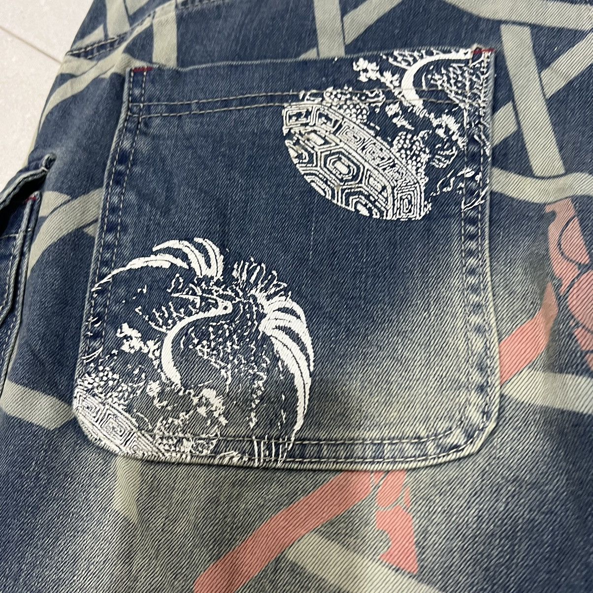 Vintage Sanmaruichi Jeans Embroidered 1st Version Size US 38 / EU 54 - 12 Thumbnail