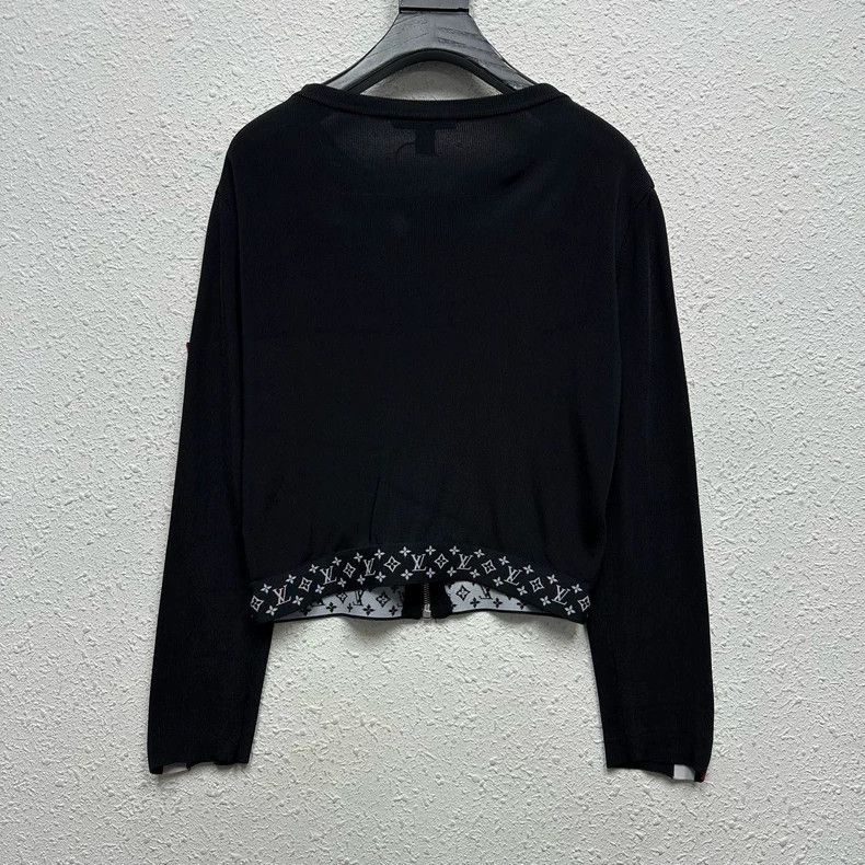 Louis Vuitton Louis Vuitton Striped bottom full of LOGO knitted zipper c Size US XS / EU 42 / 0 - 2 Thumbnail