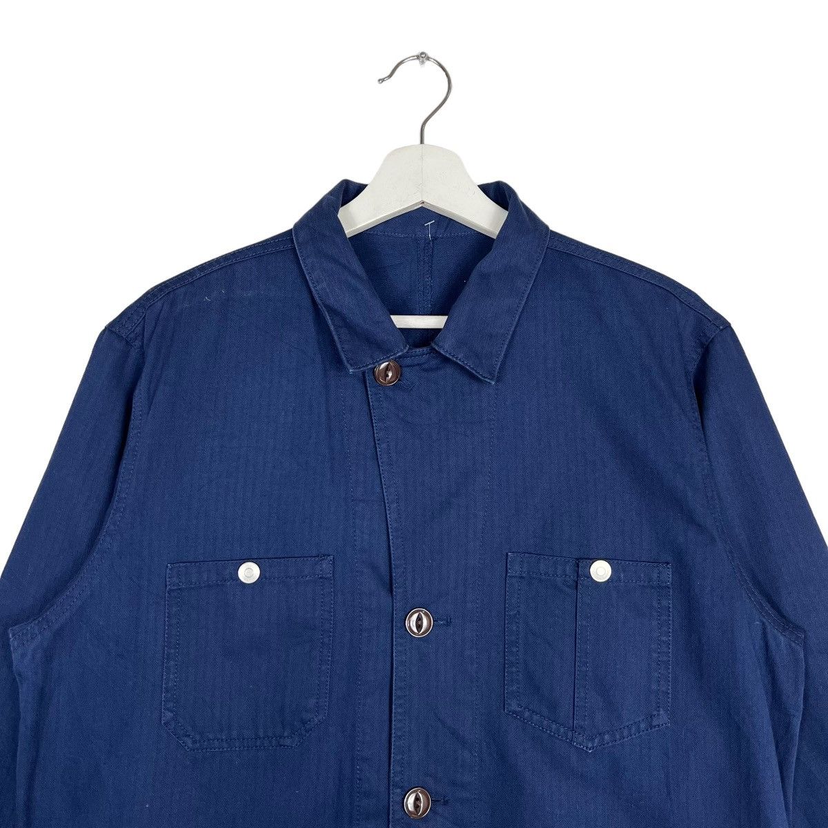 Japanese Brand 🔥 ANOTHER SIDE SQUARE CHORE JACKET Size US XL / EU 56 / 4 - 3 Thumbnail