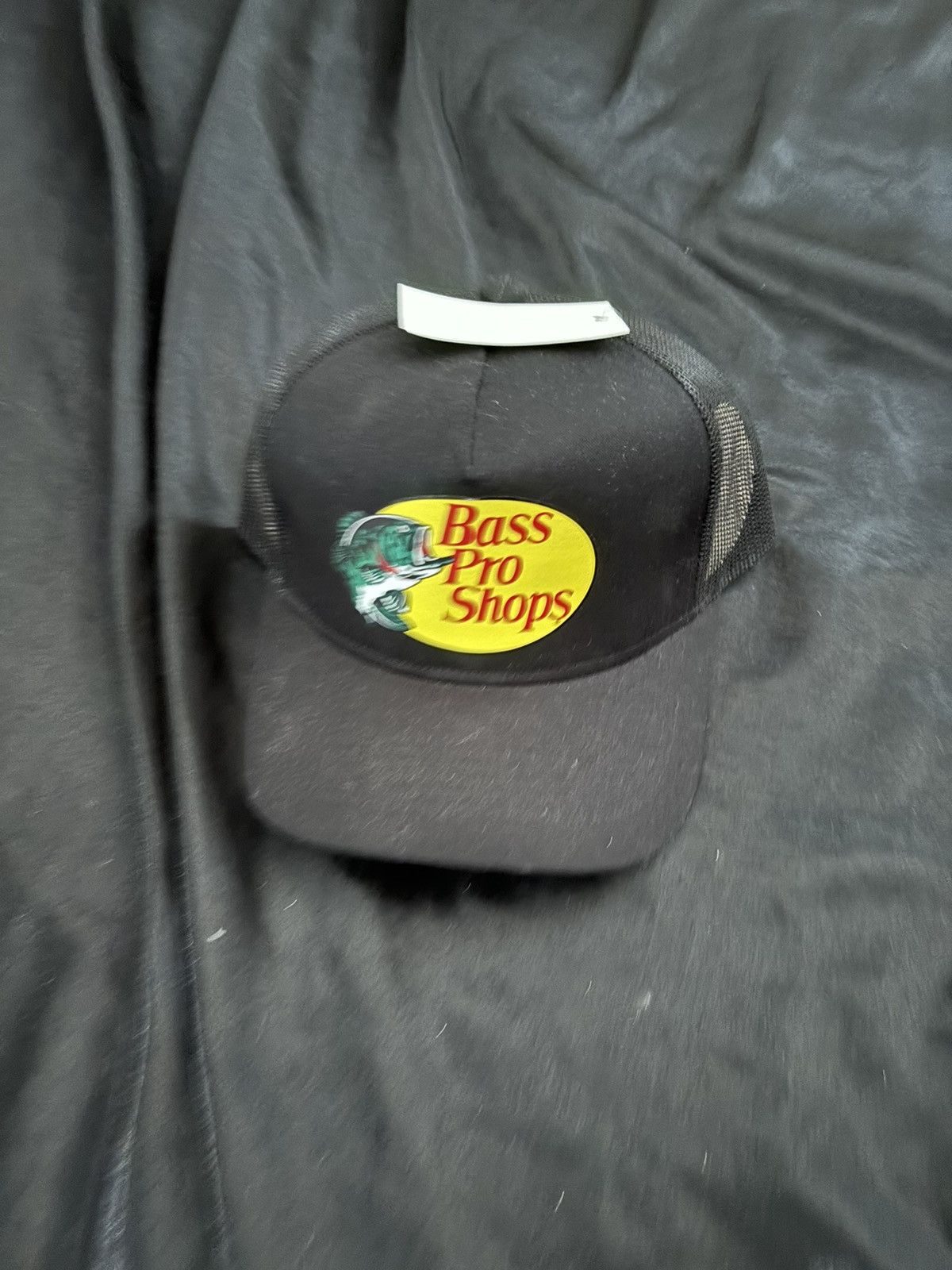Cabelas Bass Pro Shop Trucker Hat Black Size ONE SIZE - 1 Thumbnail